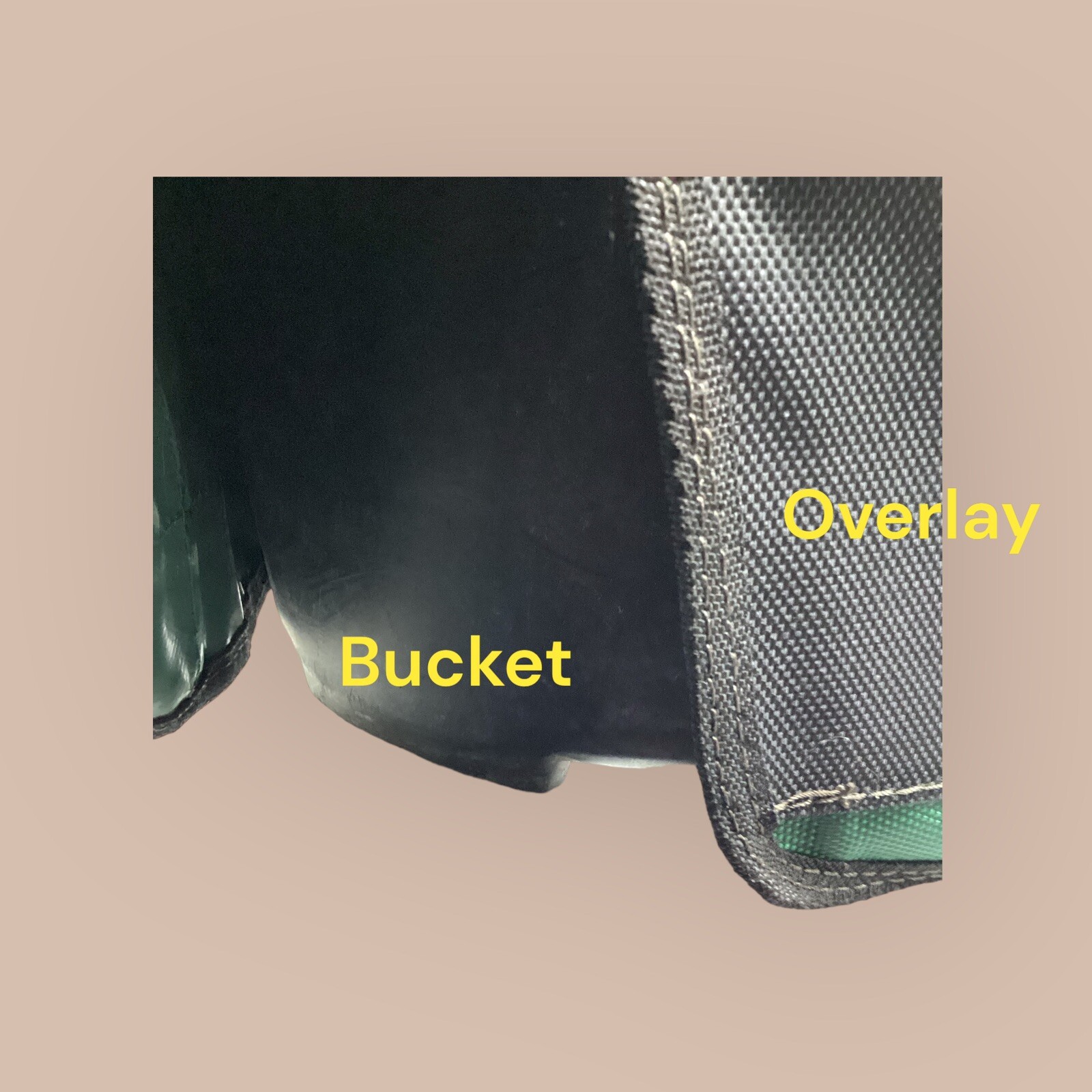 Master Force Bucket Organizer, Heavy Duty Fabric, Exterior Dividers For Organiza