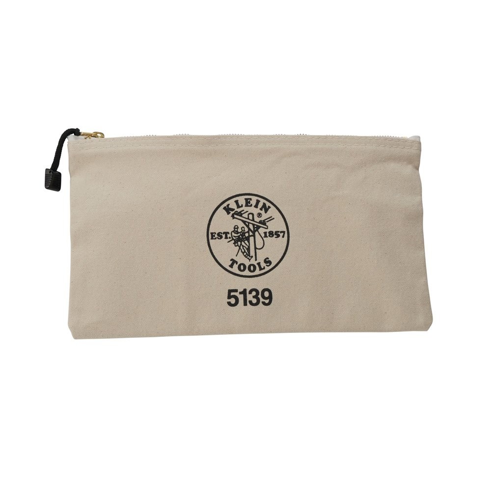 Canvas Zipper Bag Klein Tools 5139
