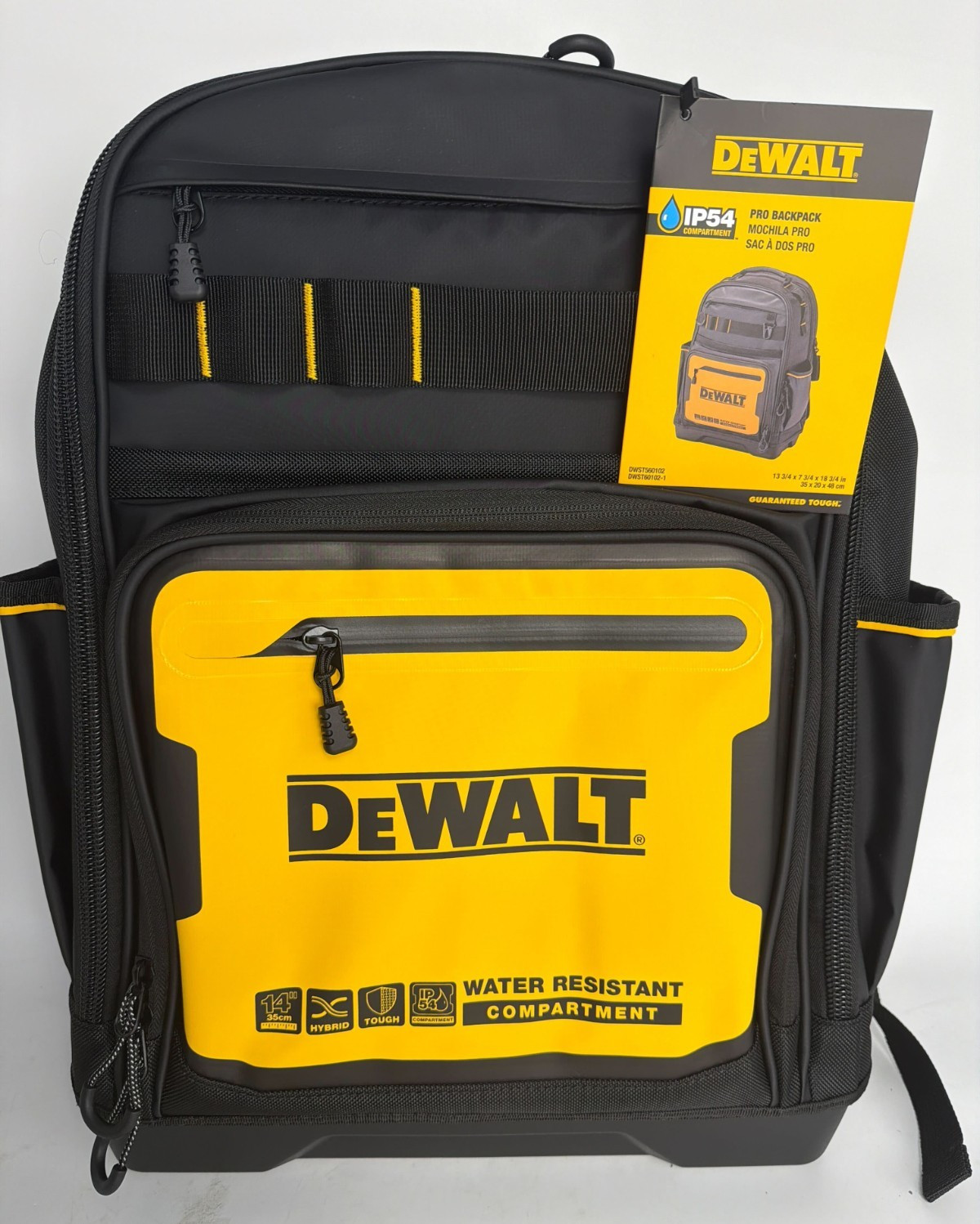 [NEW] (DWST560102) DeWALT PRO Backpack, Tool Storage and Organization