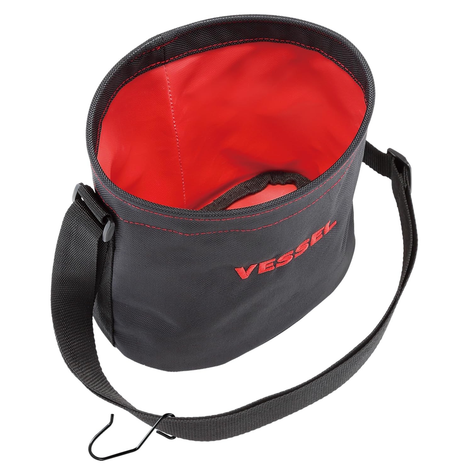 VESSEL TBK-200 Tough Fit Bucket S Electrician Tool Bag with Hook Shoulder Belt