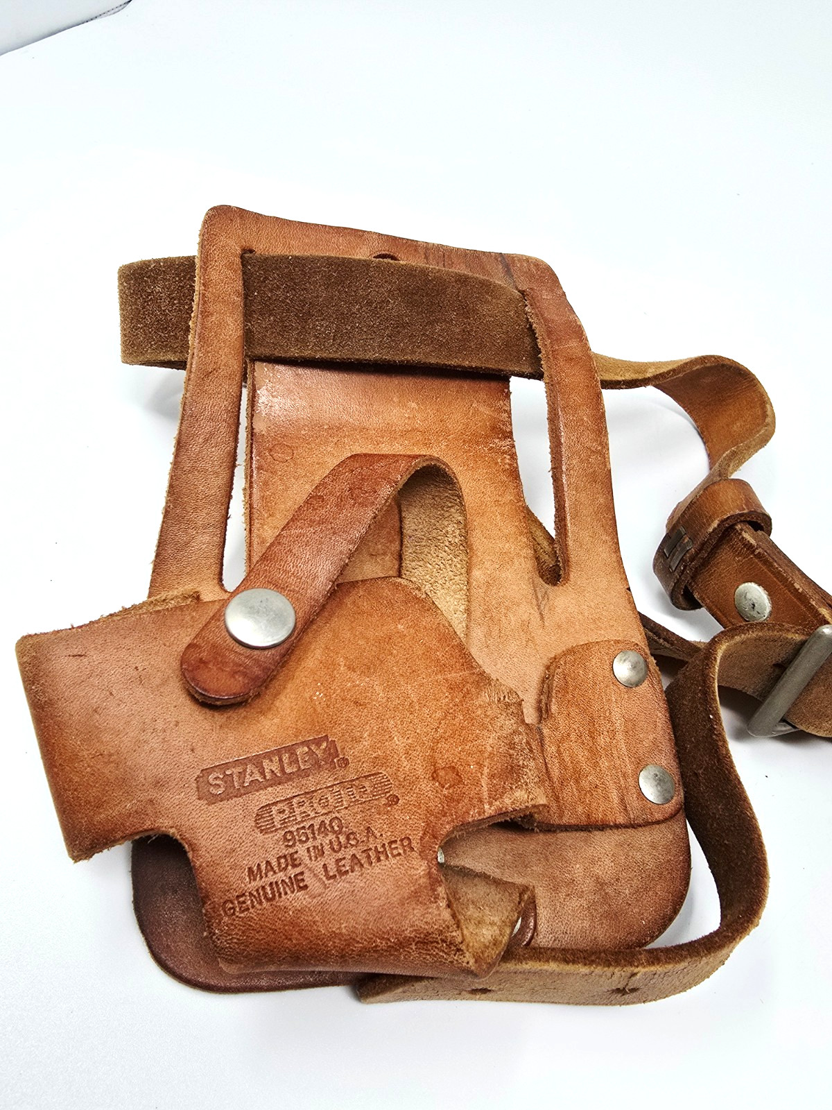 Stanley Proto 95140 Leather Belt Tape Measure Holster 43″ Belt & Jural FL-30 USE