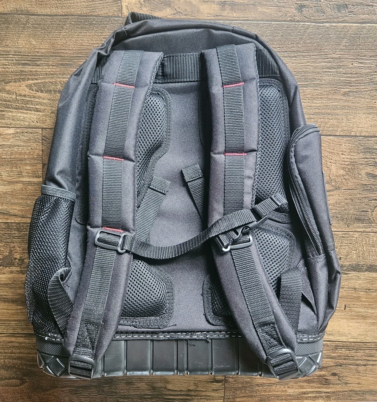 NEW Husky 16 in. Tool Backpack Heavy Duty Rubber Bottom Storage Bag 1005144944