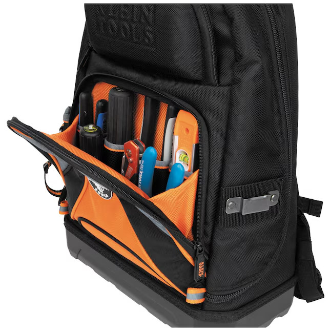 Klein Tools Tradesman Pro Backpack Tool Bag 39 Pockets 14″ Black (US STOCK)