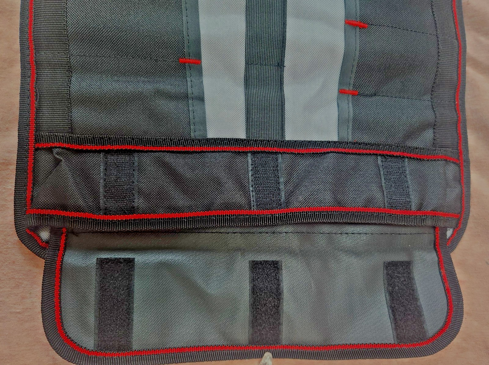 Hyper Tough Polyester Tool Roll TT50217D, Portable Tool Organizer Rollup