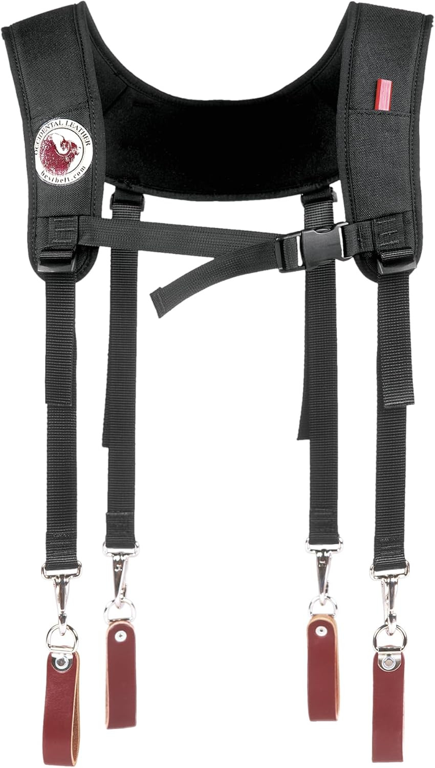 Light Suspenders – Ultra-Light Industrial Nylon Suspension Set – Includes Conve