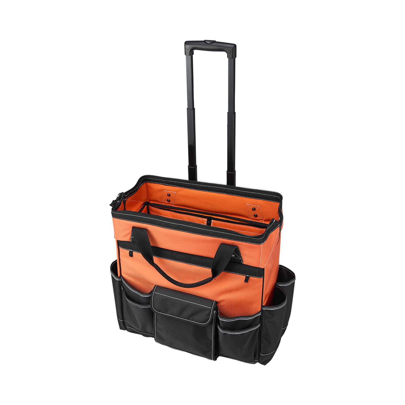 Uimoso Rolling Tool Bag 27 Pockets Heavy Duty 20″ Roller Tool Bag on Wheels