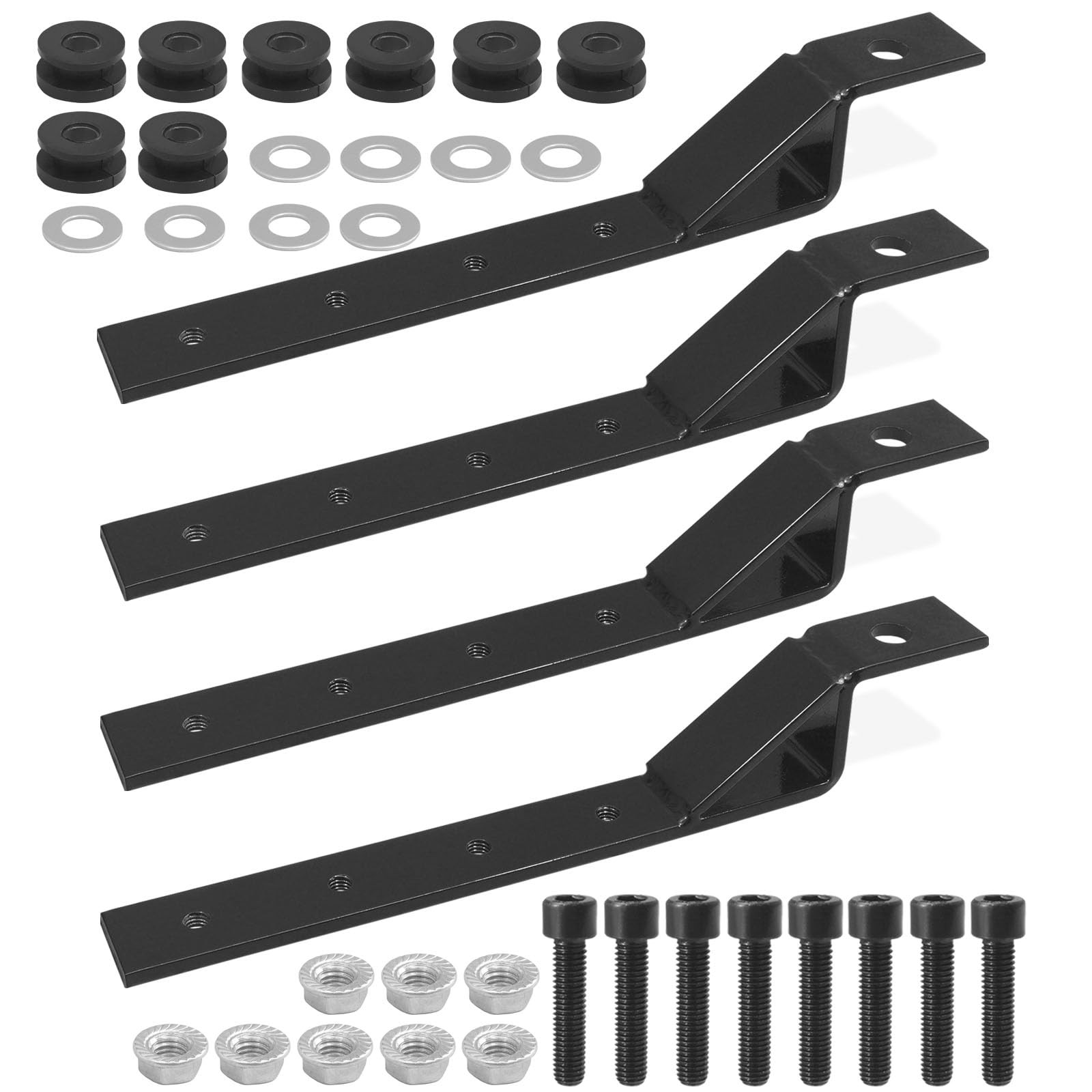 Adjustable Universal Hard Saddle Bag Mounting Bracket Kit fit for Harley Davi…
