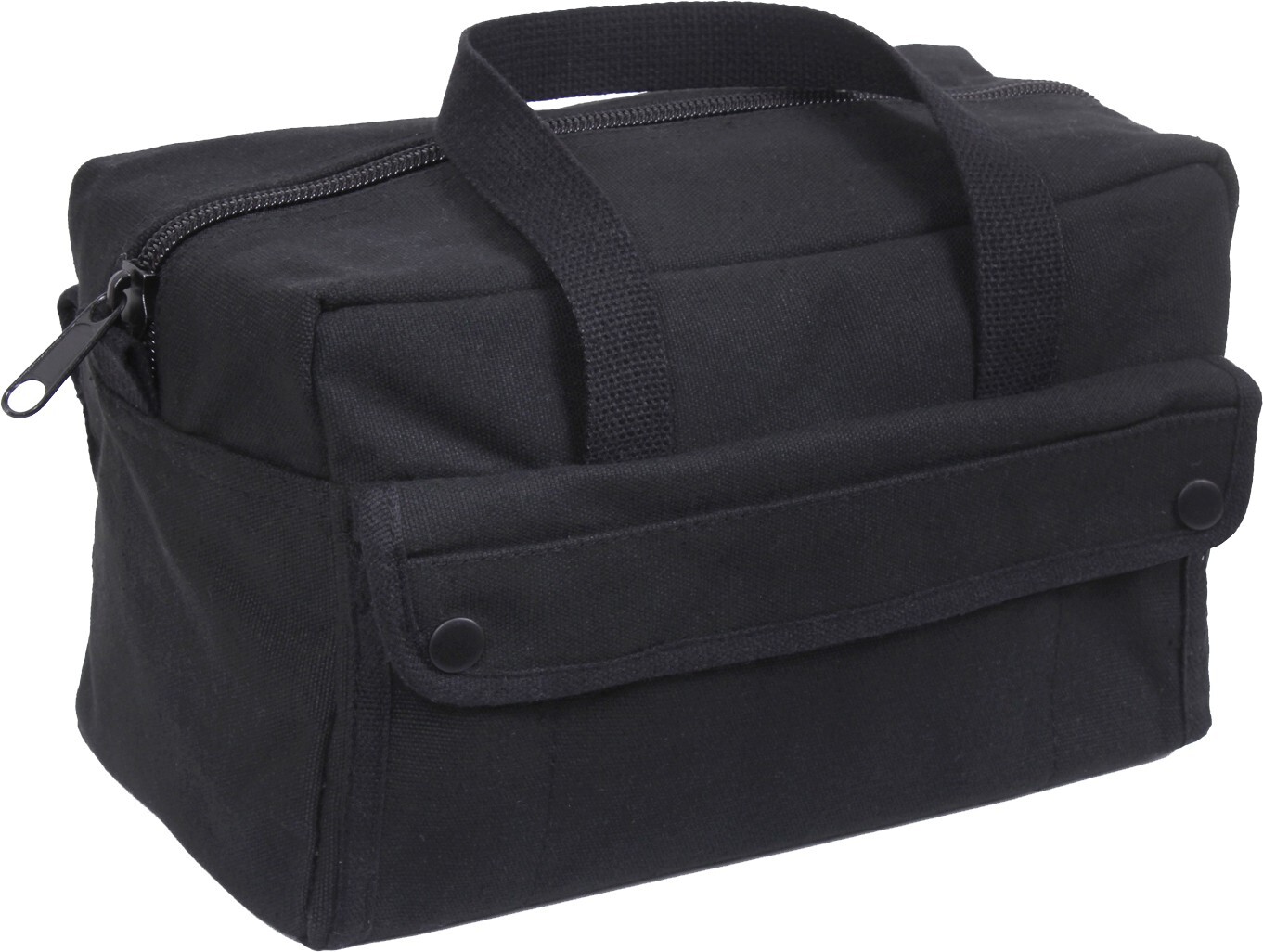 Black Heavyweight Cotton Canvas Standard Mechanics Tool Bag 11″ x 7″ x 6″