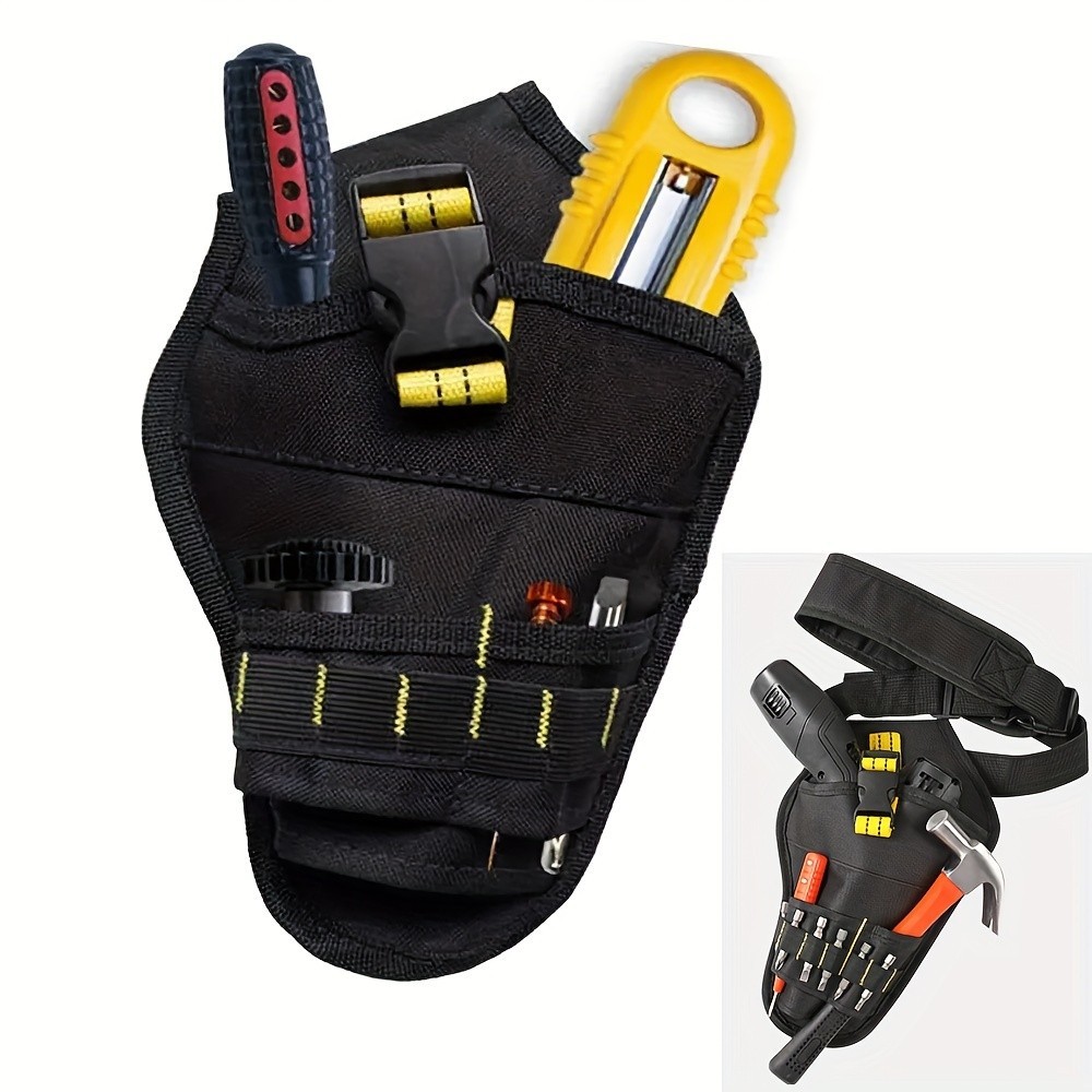 Drill Tool Holster Pouch – Heavy Duty for Drills & Tools, Quick Access