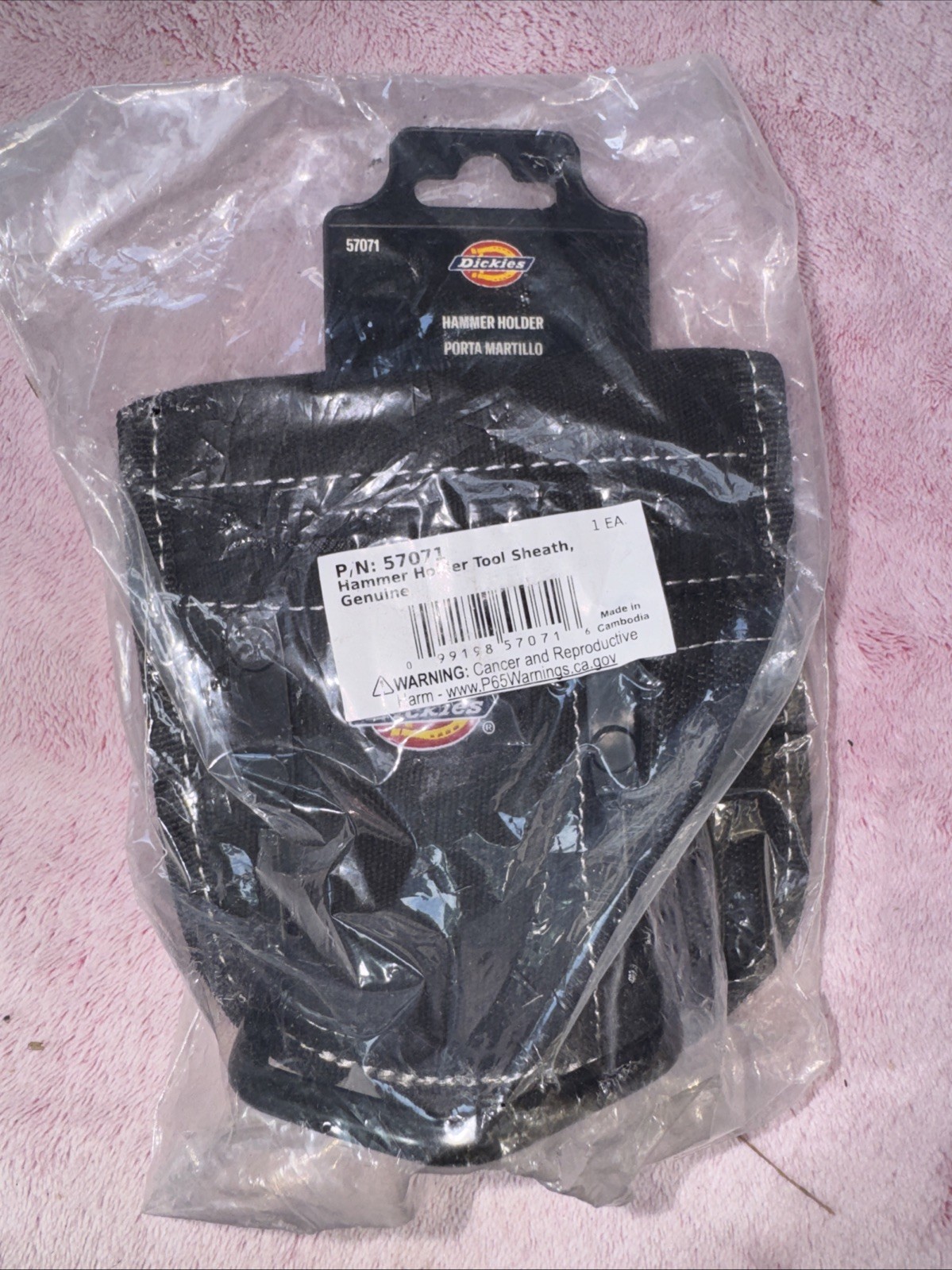 Hammer Holder Loop Tool Belt Holster Utility Pouch Dickies 57071