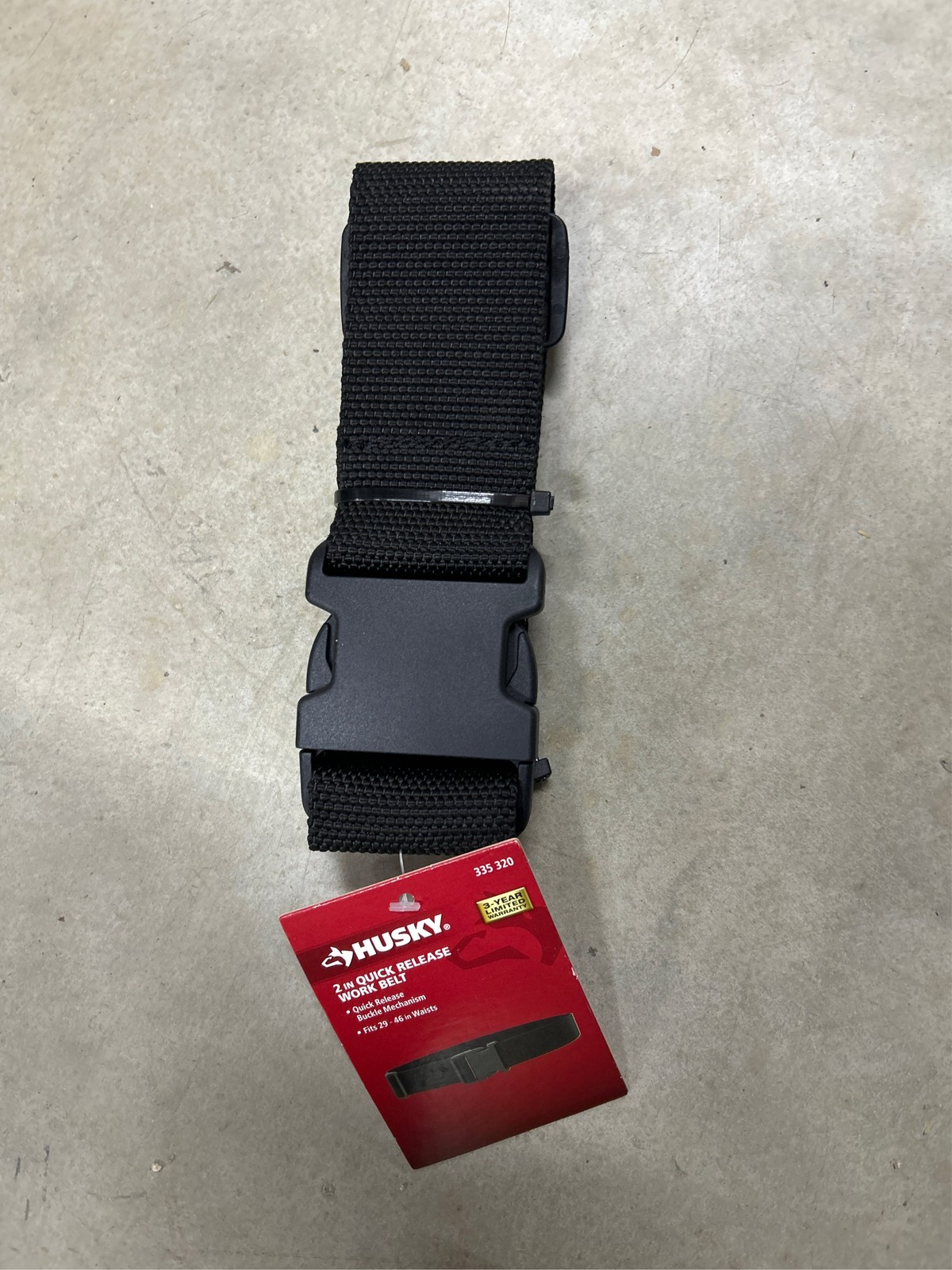 2 in. Quick Release Tool Belt