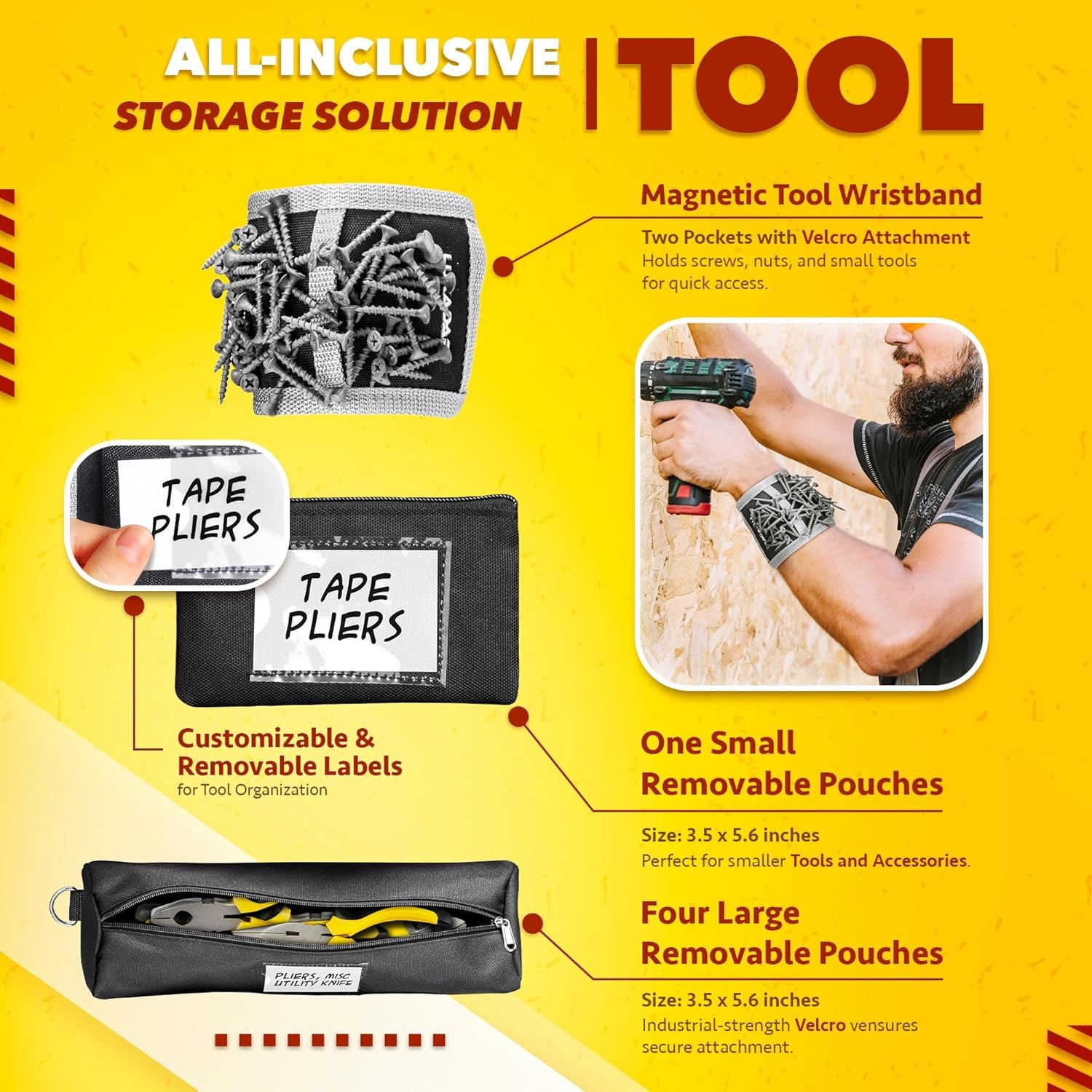 Updated Tool Roll up Tool Bag Organizer Advansed Features Tool Roll Bag Organize