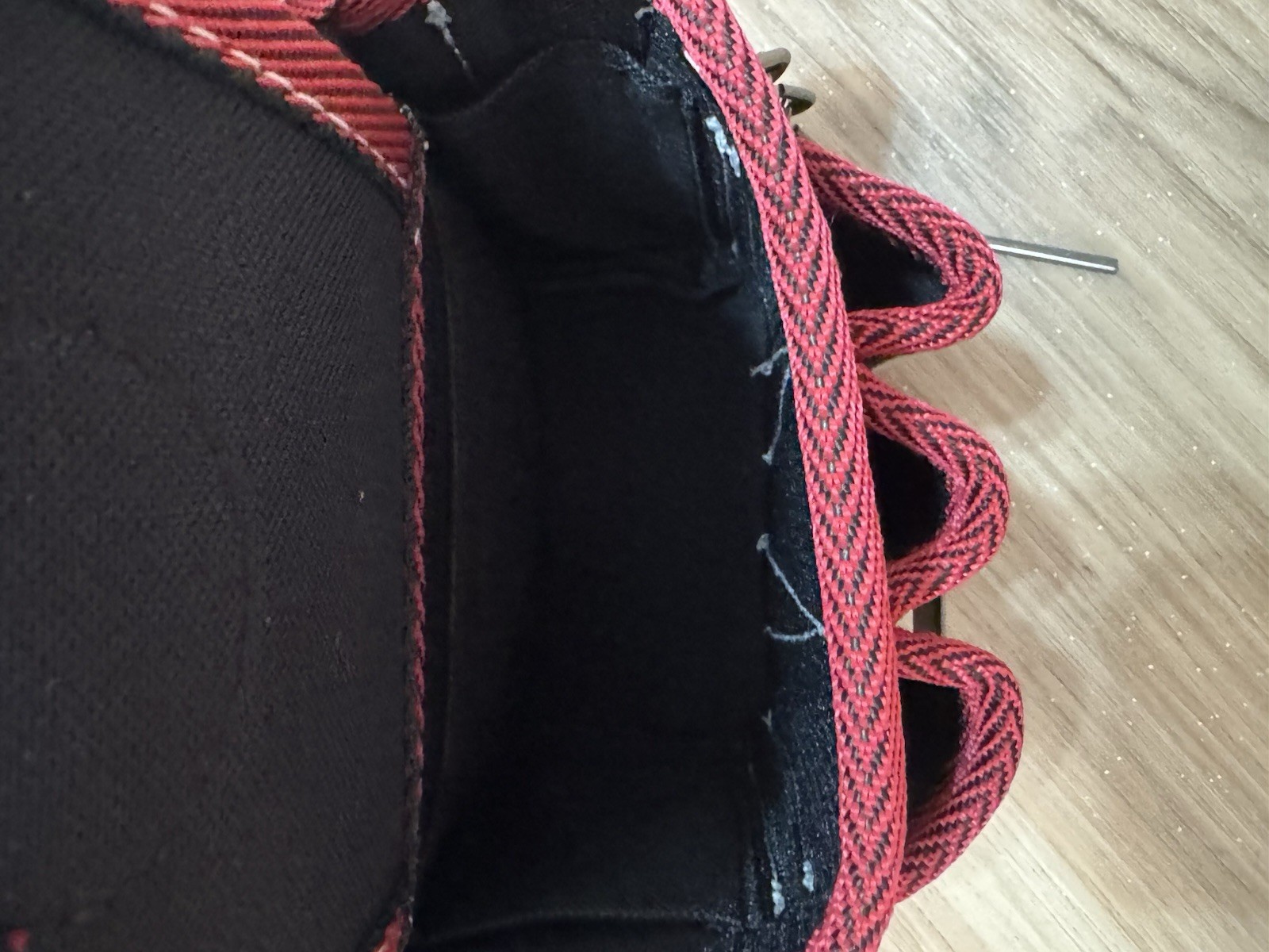 JAKAH Tool Pouch Belt Organizer Electrician Construction Utility Bag Red 22x22x7