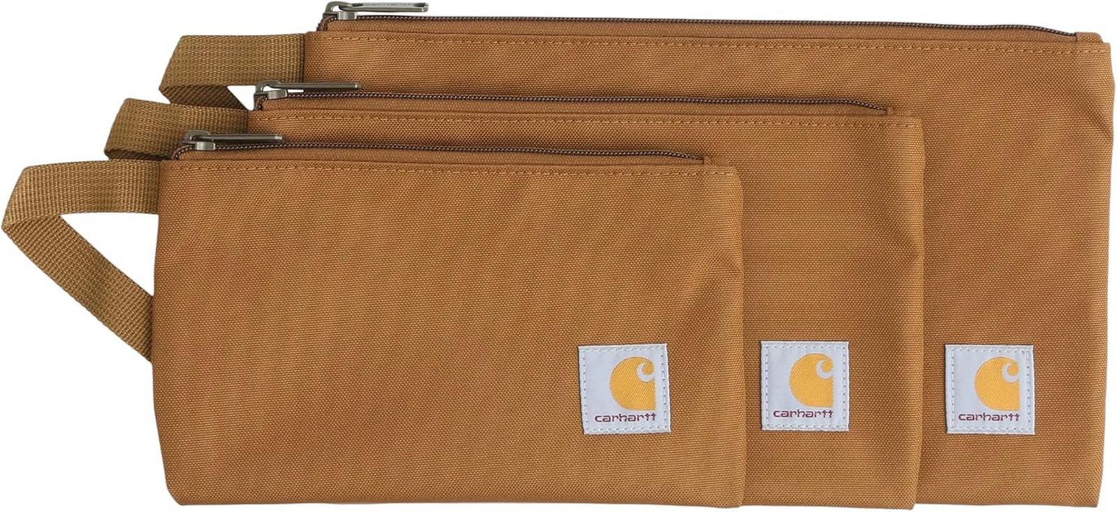 Carhartt Utility Zipper Pouch Set, Durable Water Repellent Organizers Sold in Se