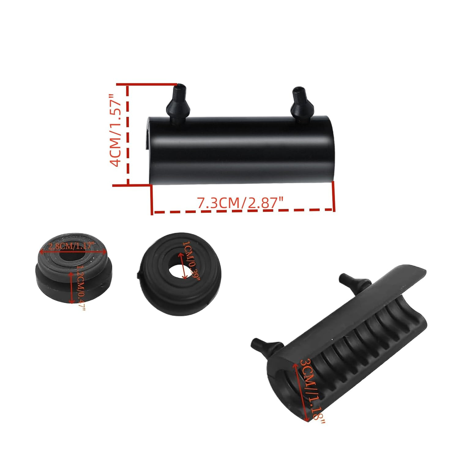 Rubber Mounts Support Cushion Hard Saddle Bags for Harley Street Glide, Electra