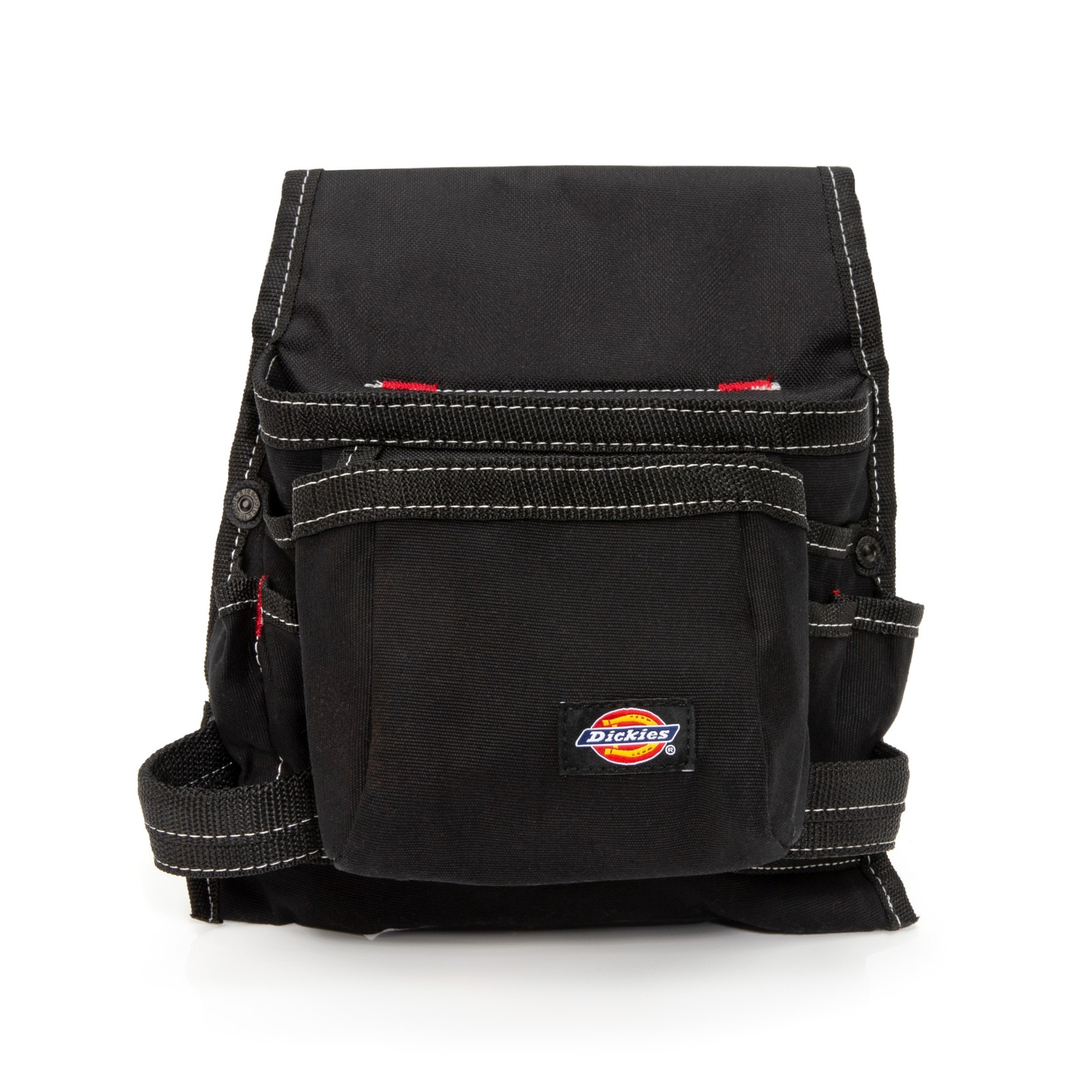 Construction Tool Belt Pouch 8 Pocket Utility Black Dickies 57075