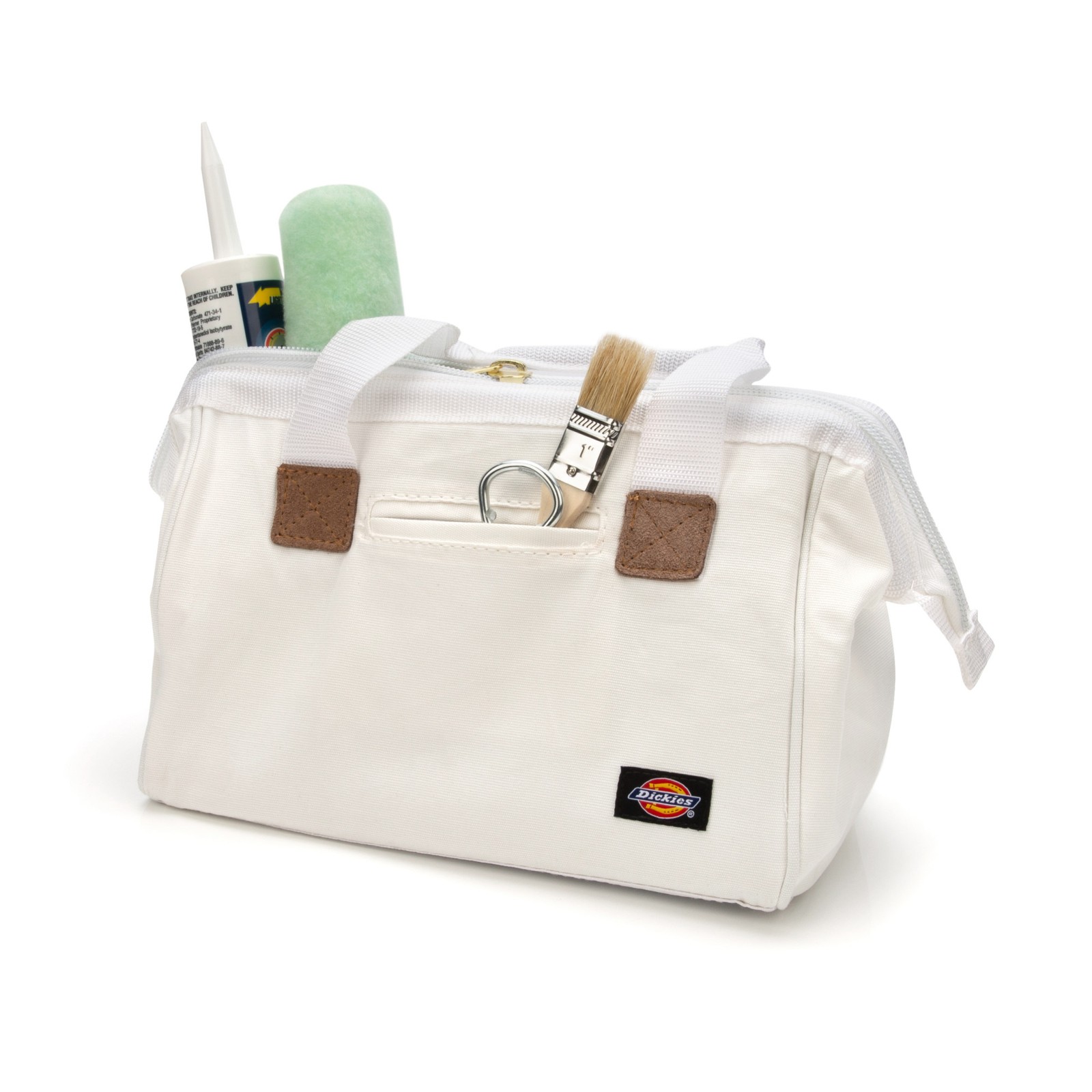 Work Tote Tool Bag 12 inch Job Sack White Dickies 57043