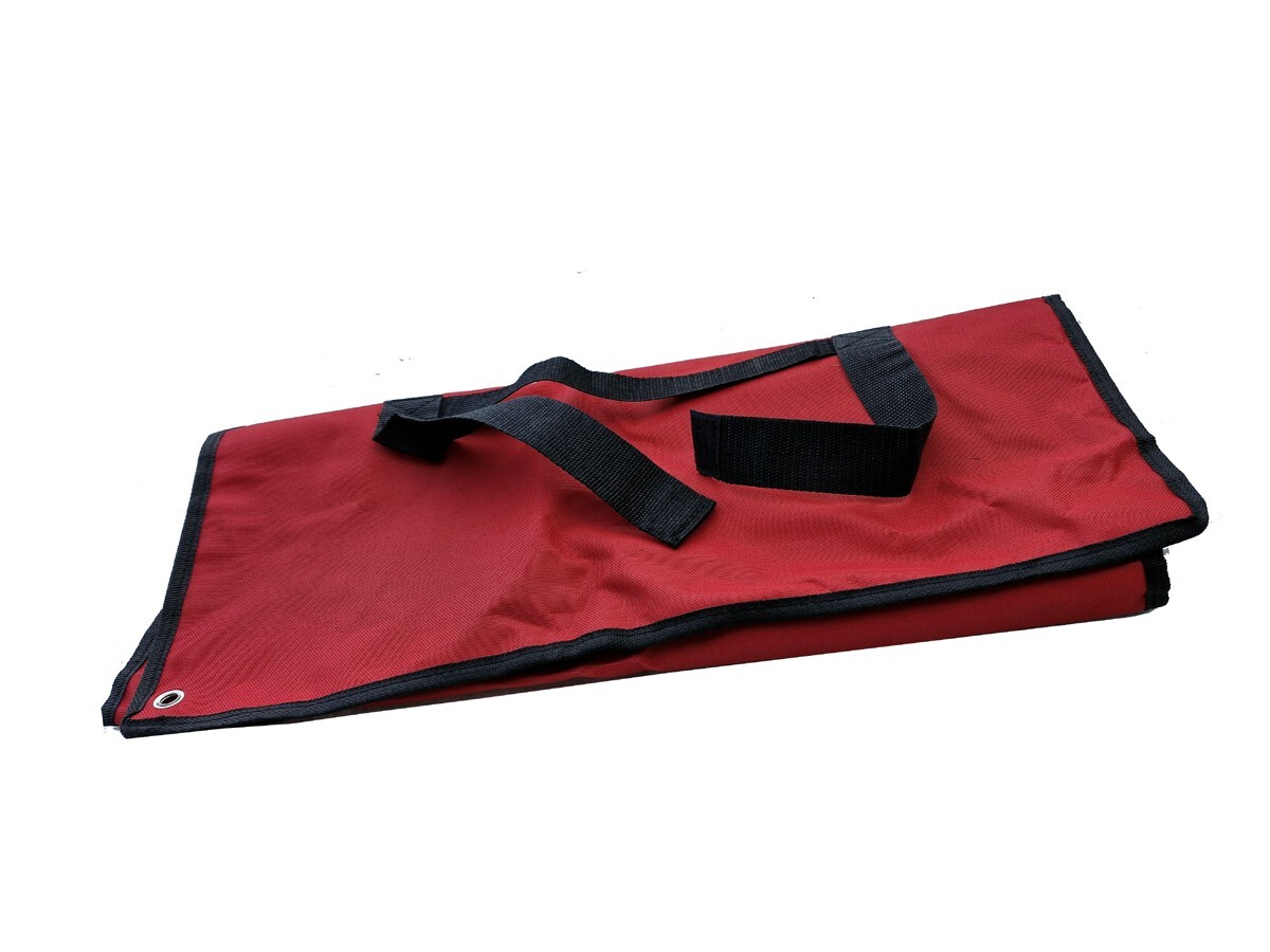 26 Metric Size Canvas Tool Roll Pouch for Ratchet Gear Spanner Wrench Storage