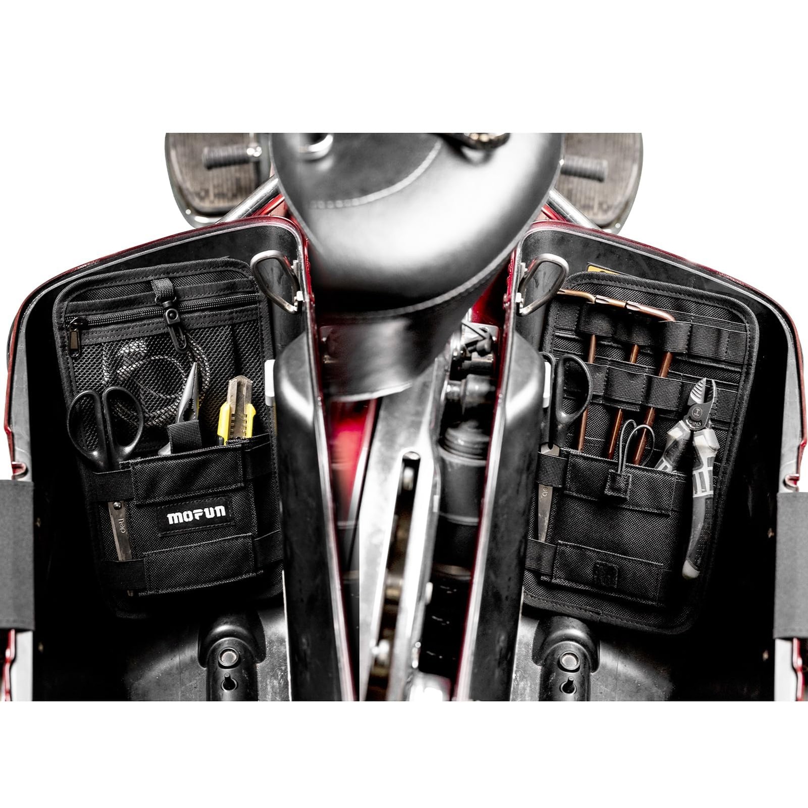Saddlebag Organizer Motorcycle Saddle Bag Organizers Side liners Compatible w…