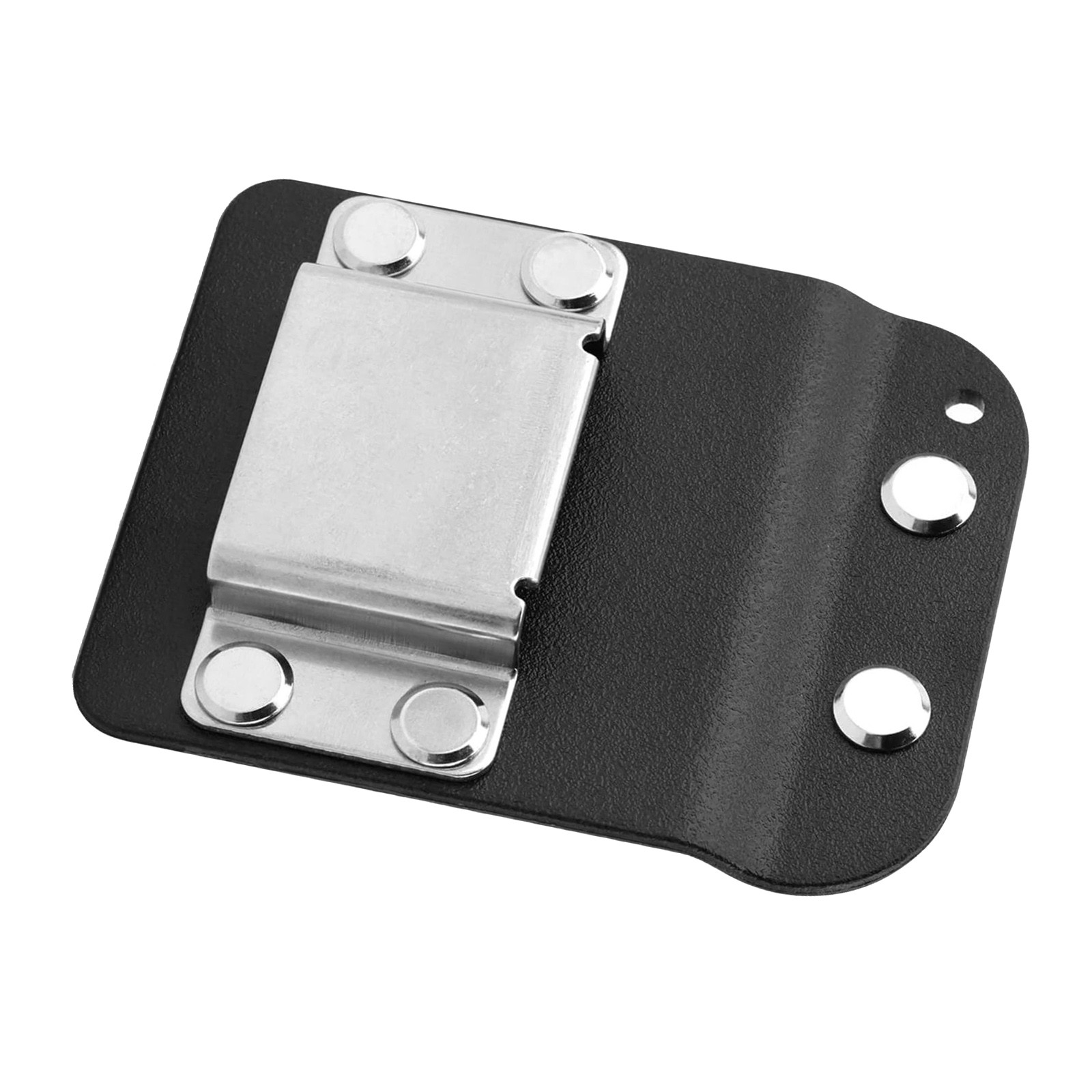 Tape Measure Belt Holder Clip On Black Metal Nylon For Drills Impact Drivers