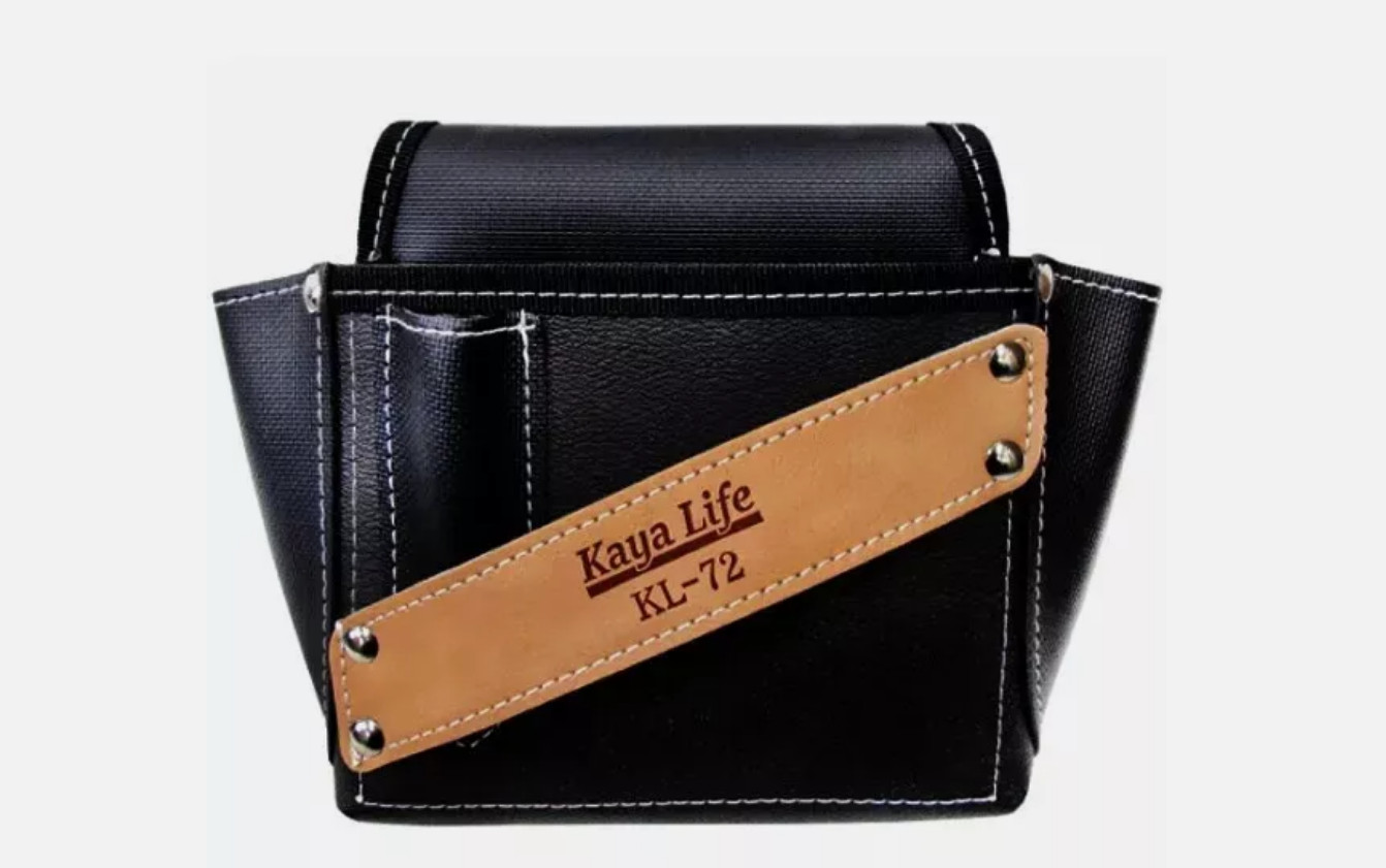Kaya KL-72 Wallpaper Tool Set / Cutter Ruler Pouch Pocket Bag / New