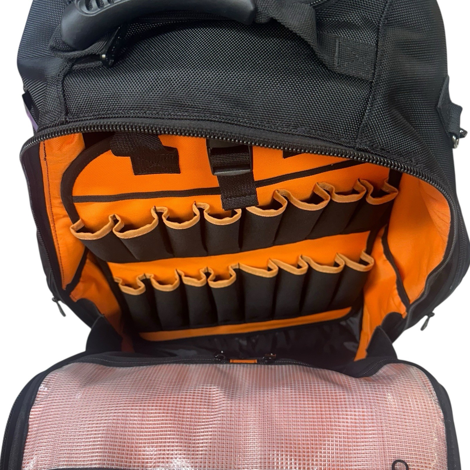 Tool Bag Backpack, 75 Pockets & Loops Heavy Duty Tools Organizer Bags/HVAC Tool