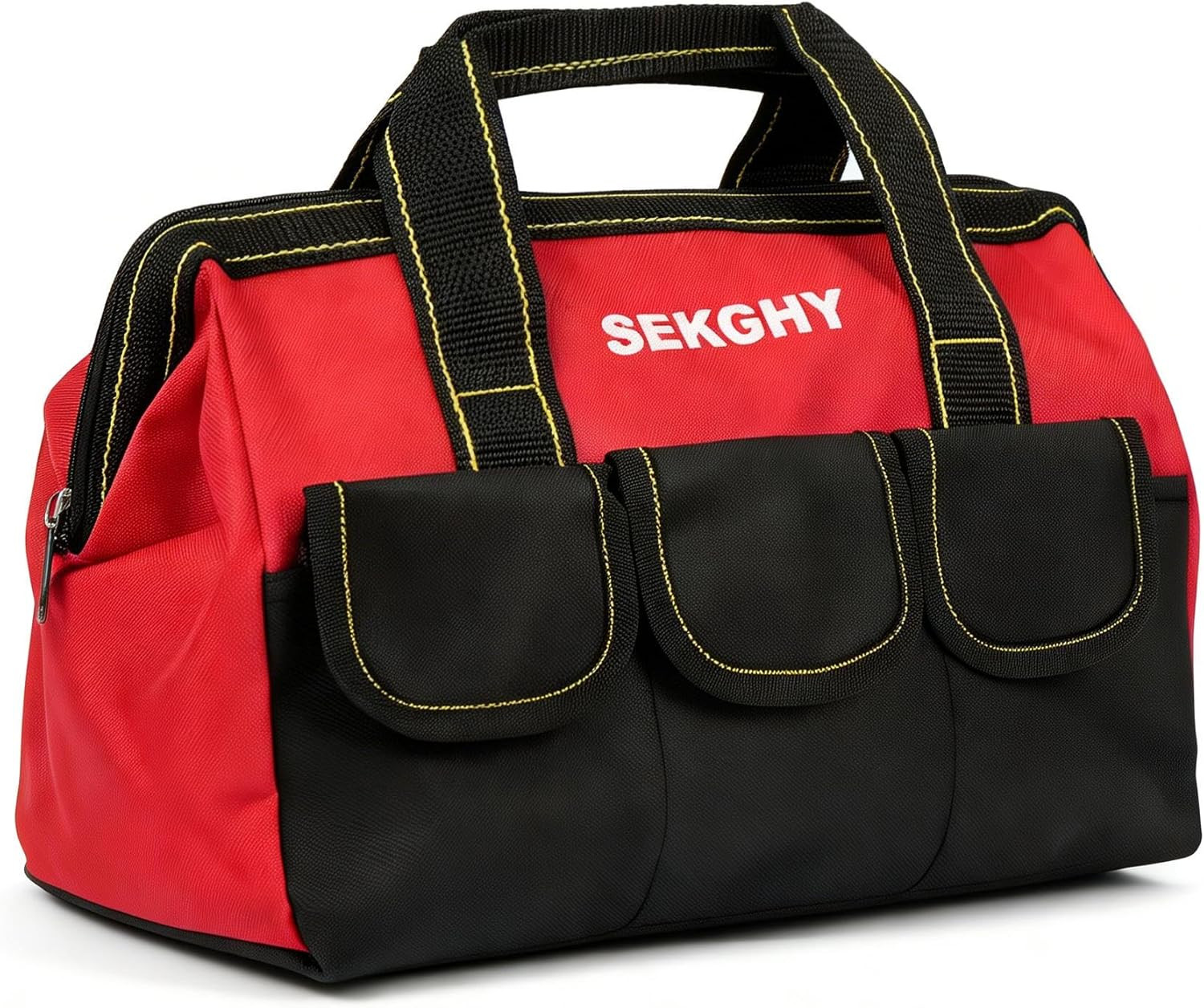 13-Inch Tool Bag Power Drill Drivers Storage Bag,Waterproof Hard Bottom, Heavy D