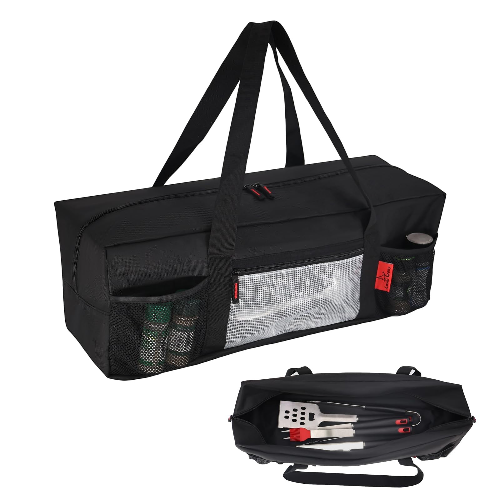BBQ Tool Storage Bag 24″ Waterproof 600D Oxford – Heavy-Duty Organizer