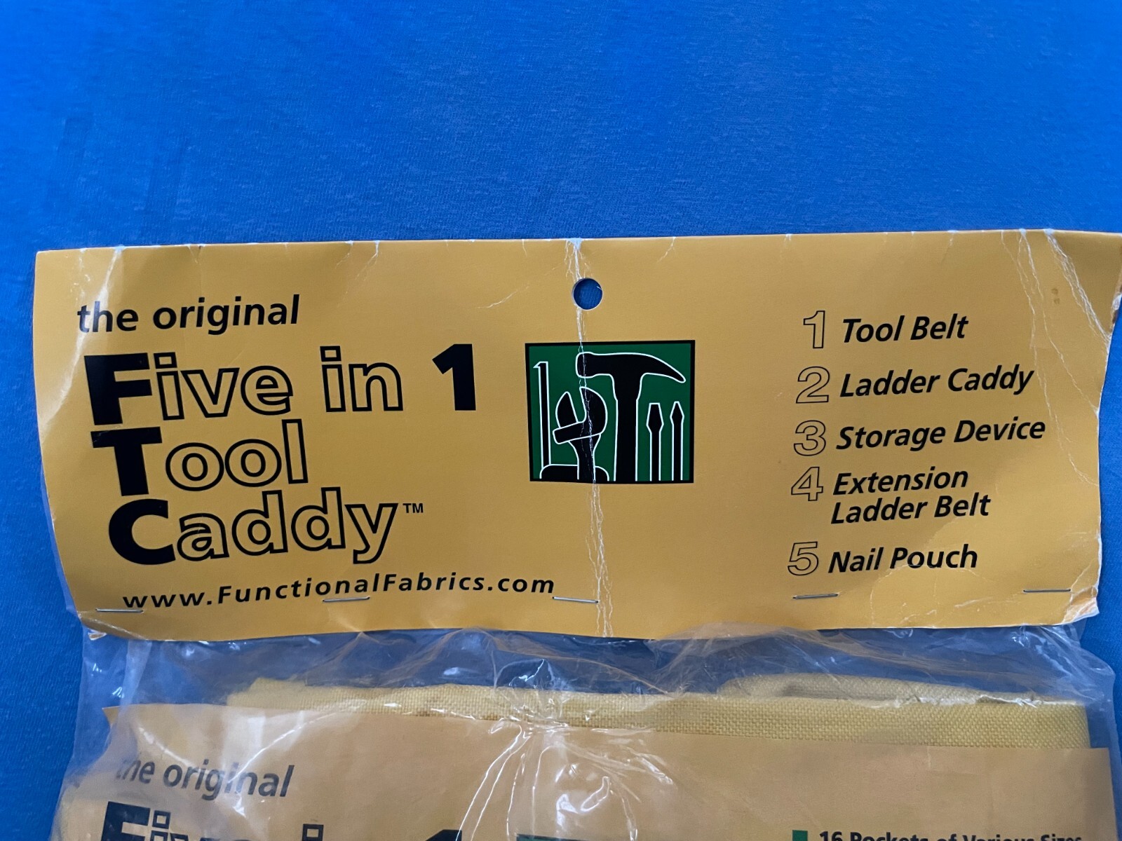 The Original Five in One TOOL CADDY Brand NEW Tool Belt Ladder Caddy Tote Pouch