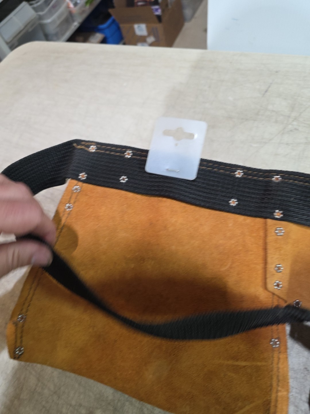 SEARS Craftsman Tool Holder Belt Leather (NEVER USED) W/signatures – USA!!