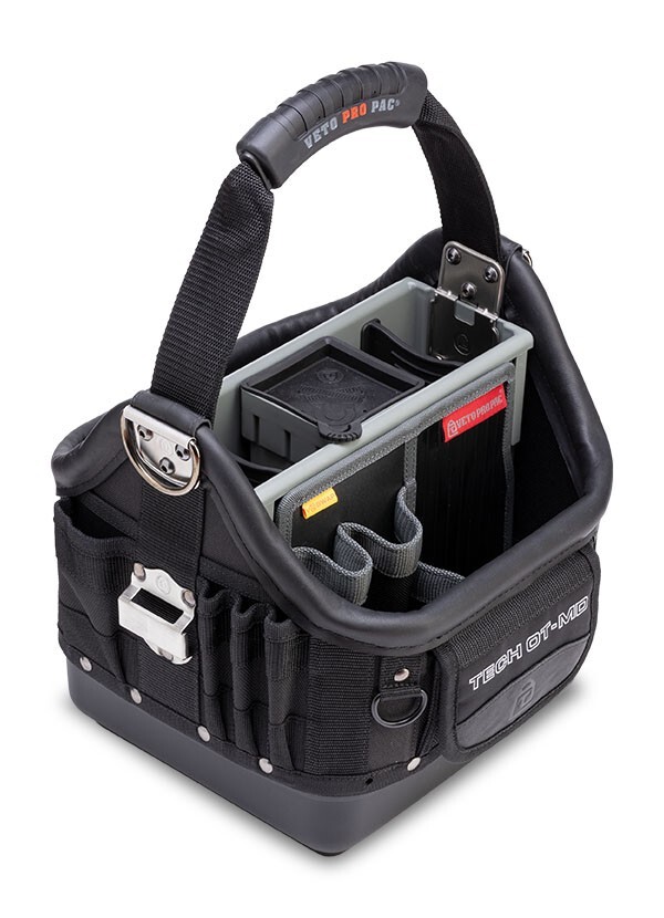 Veto Pro Pac TECH OT-MD BLACKOUT Open Top Tool Bag, VPP10743