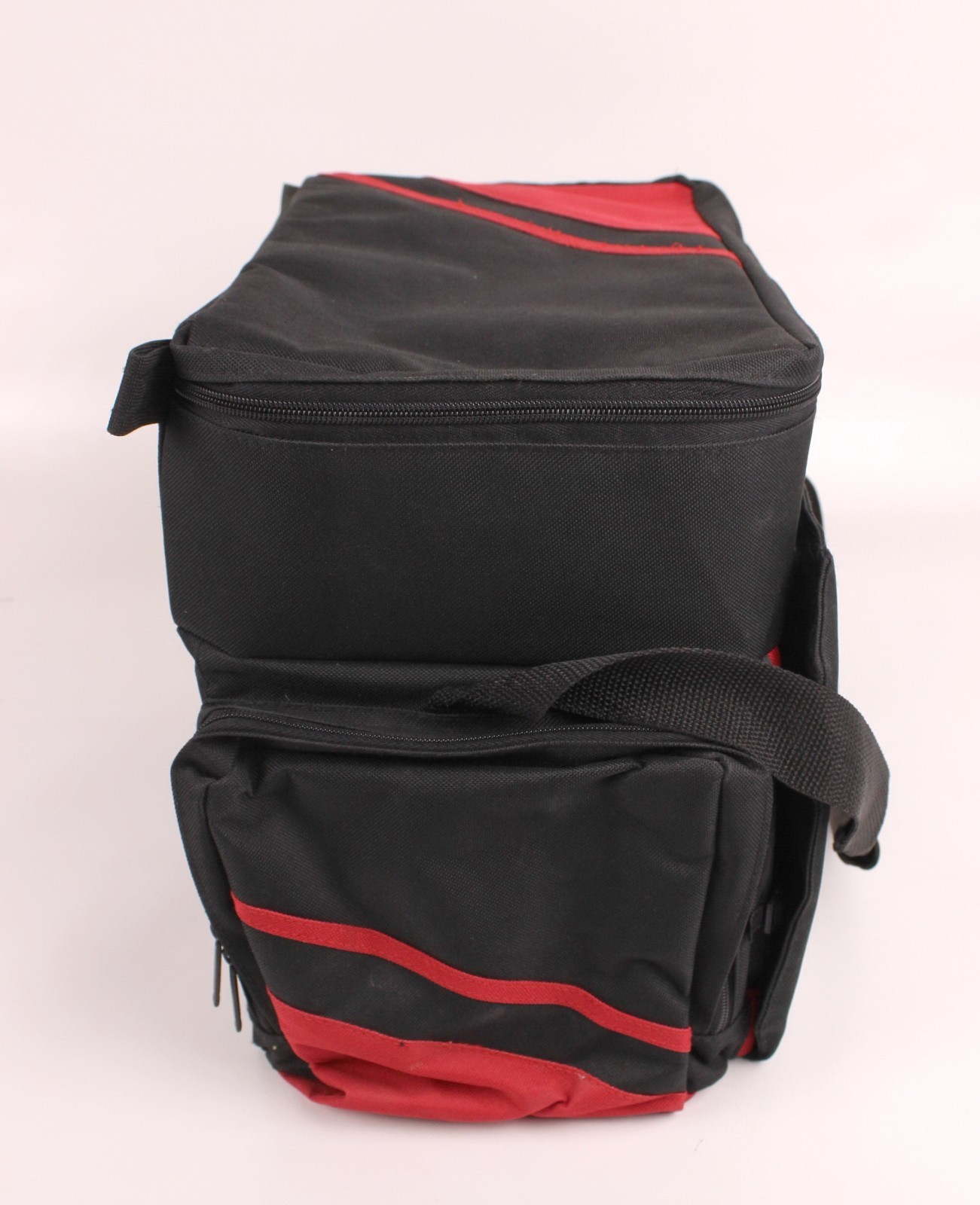 Snap On Large Canvas Fishing Tackle Organizer 15”x9”x12” W/Branded Lures