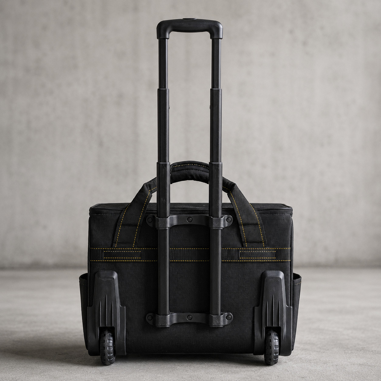 21-Inch Rolling Tool Bag with Wheels Heavy Duty Waterproof Telescoping Handle