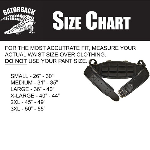 Gatorback Professional Electricians Tool Belt Combo B240 Adjustable Nylon Black