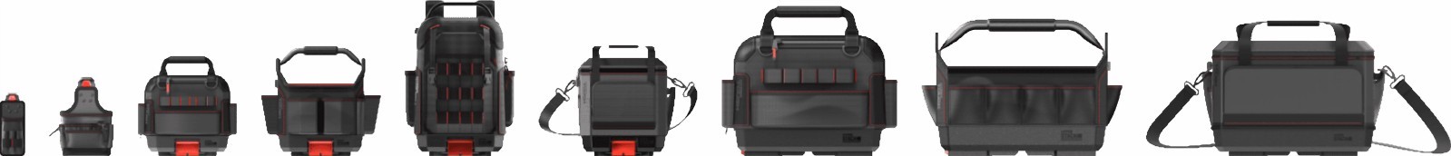 Hyper Tough Stackable Tool Backpack Organizer Heavy Duty Jobsite Storage Bag