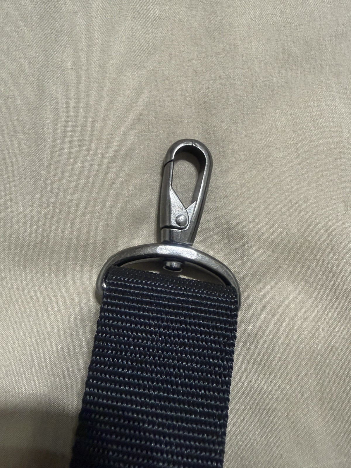 Husky Tool Bag Adjustable 1.5” Shoulder Strap 30”-56” Metal Clip Hardware