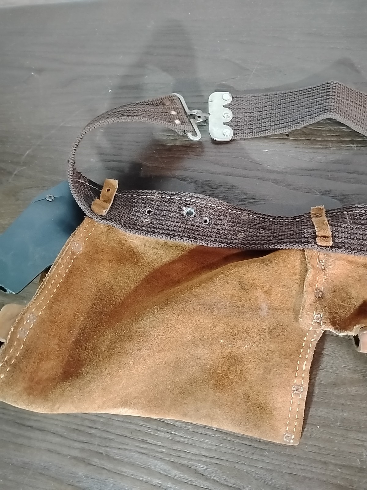 Nicholas Heavy Split Cowhide No. 490X Tool Belt – USA Vintage Carpenter’s Belt