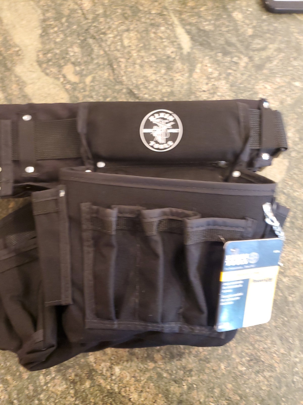 Klein Tools 5710L Electrician’s Padded Tool Belt Pouch Combo NWT NEW Large L