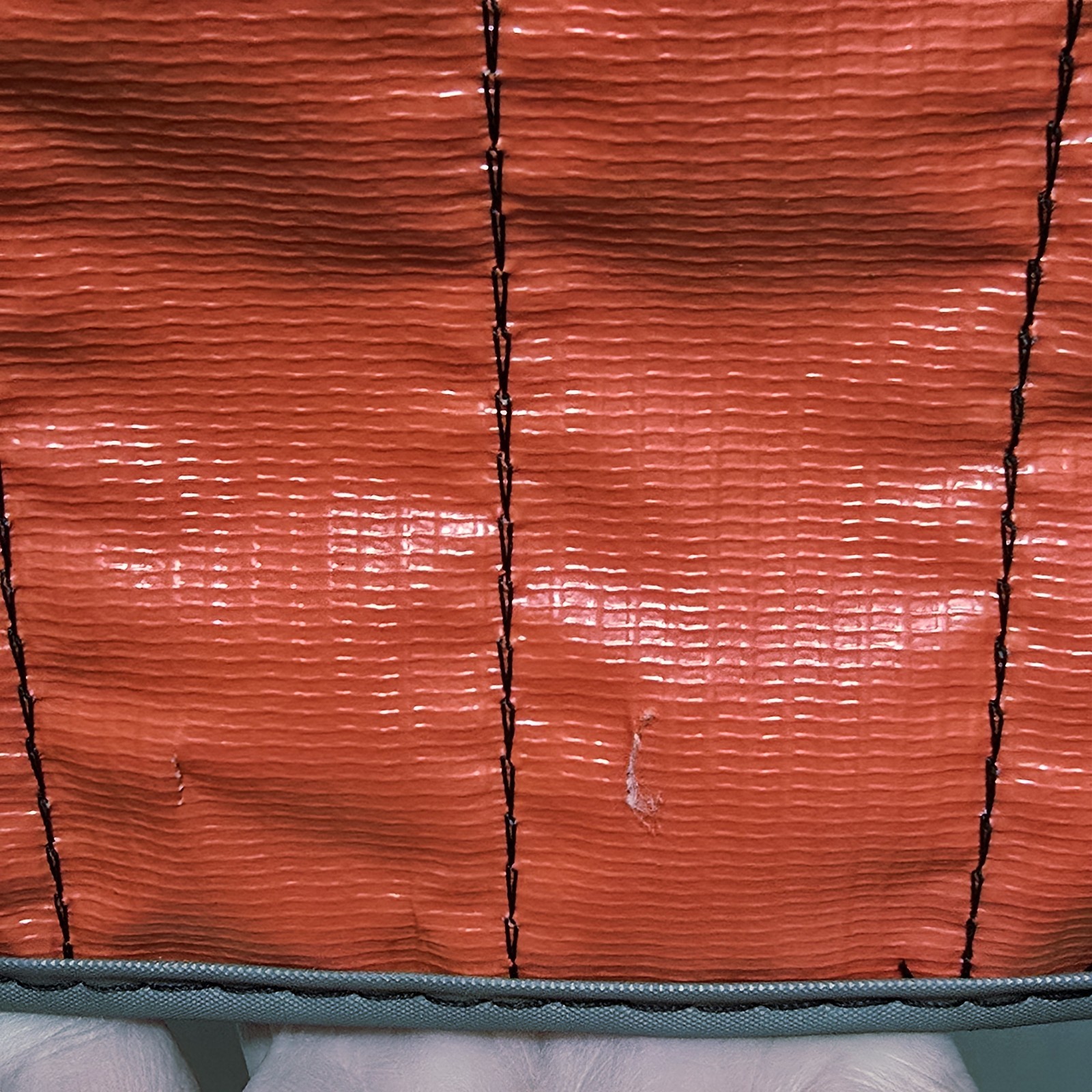 Vintage Snap On C-113B Red Tool Bag Pouch Roll 11 Pockets