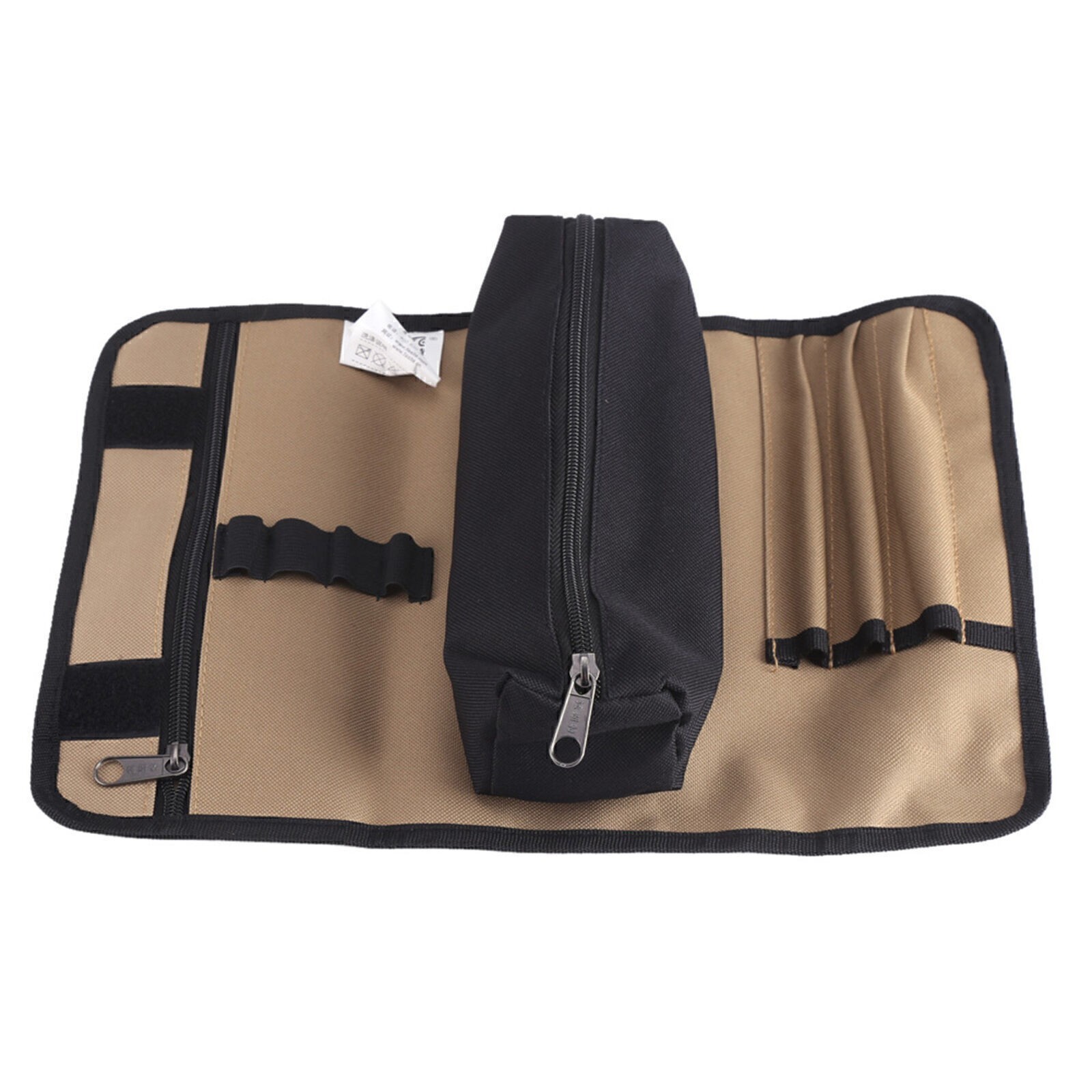 36 * 25cm Durable Waterproof Canvas Electrician Roll Up Hardware Tools Storage