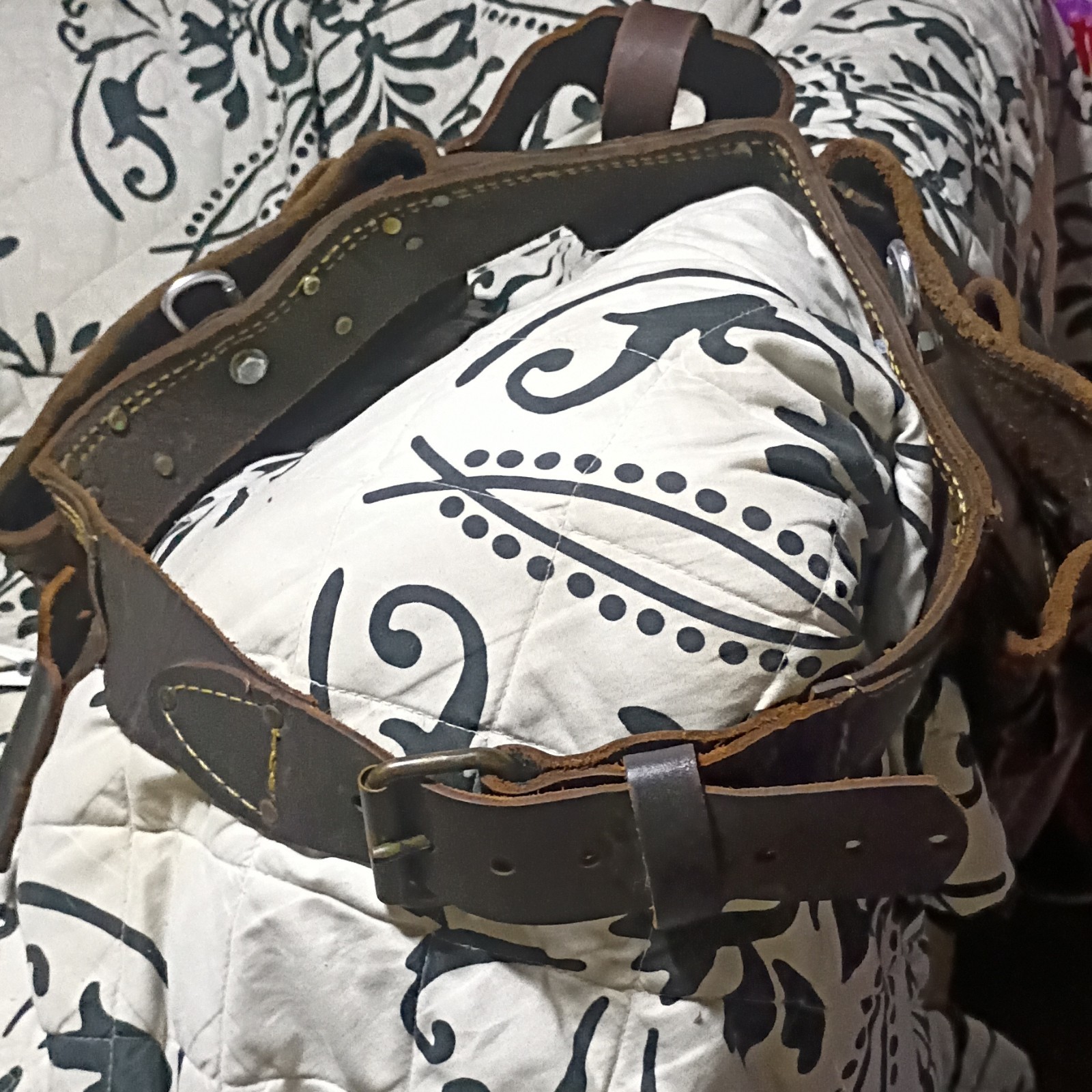 Craftsman Craftsman Brown Leather Tool Belt with Pouch Set, 1 Item