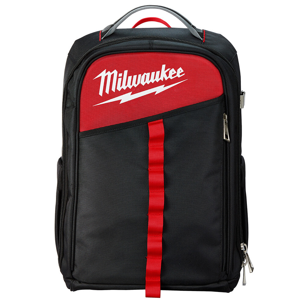 Milwaukee 48-22-8202 22-Pocket Low-Profile Backpack w/ Padded electronics sleeve