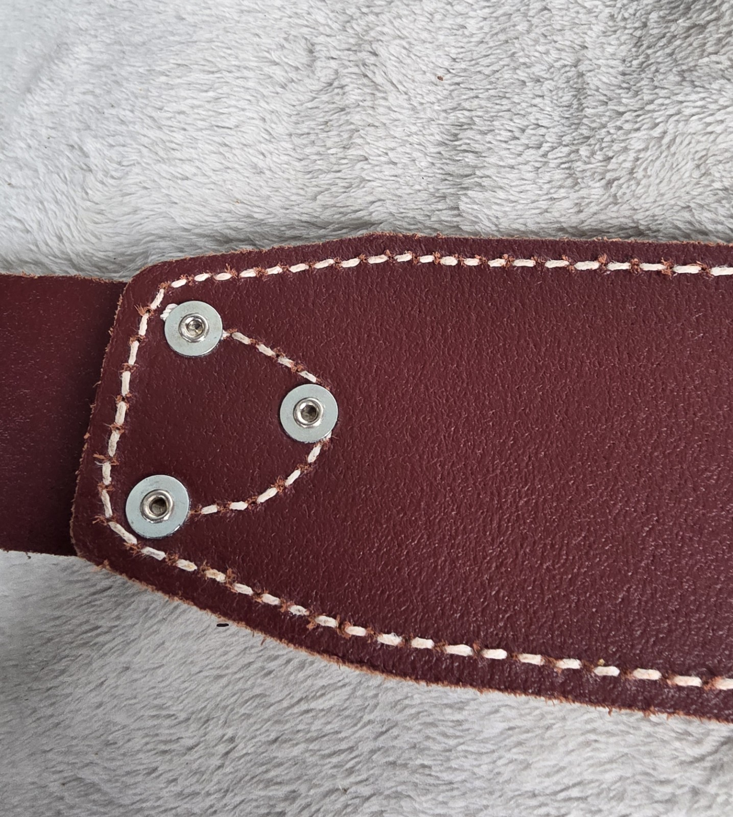 Occidental Leather XL 3″ Heavy Duty Leather Belt Burgundy Made in USA New Other