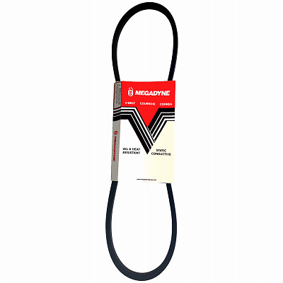 Megadyne/Jason A75 Rubber Industrial V-Belt, 1/2 x 77 In. – Quantity 1