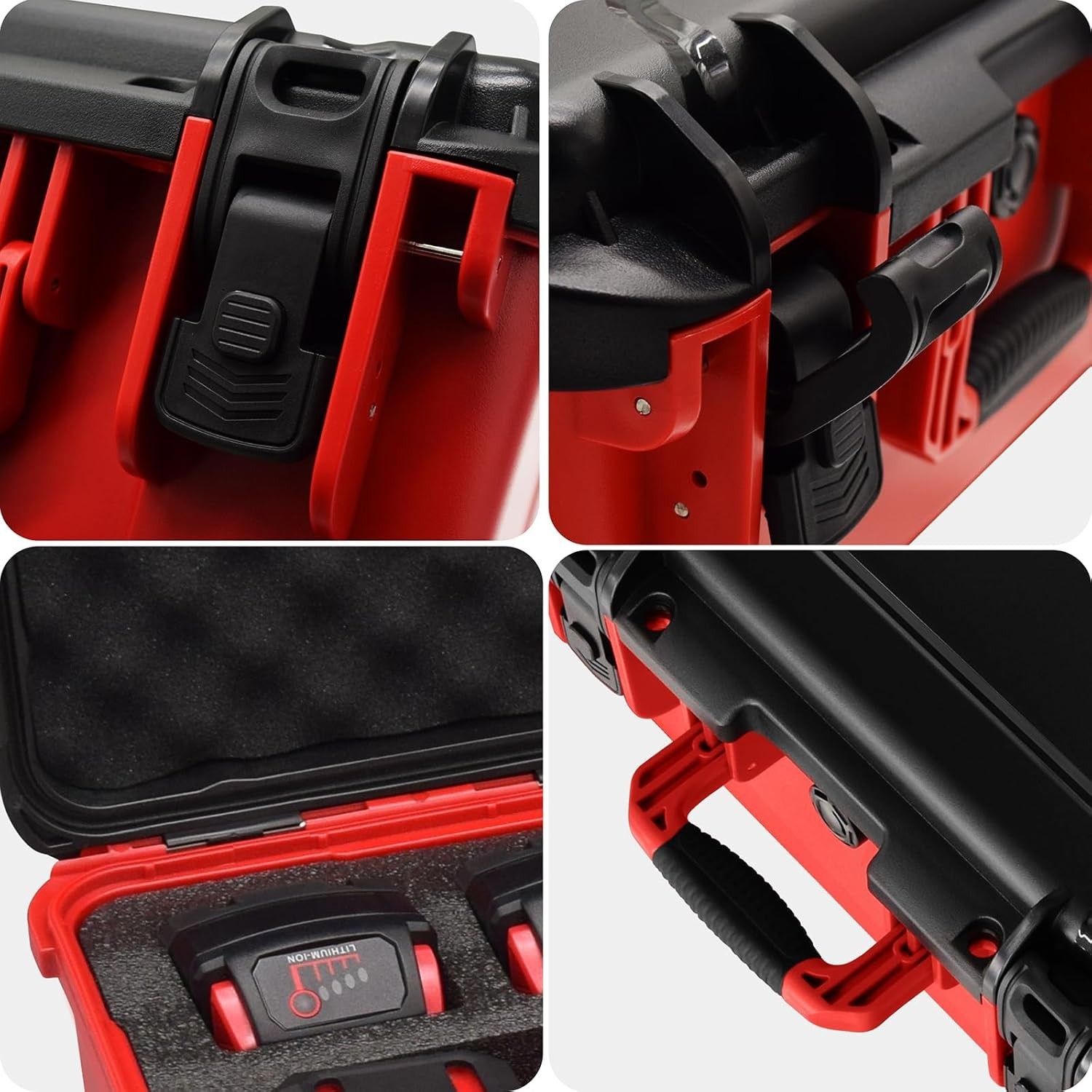 Air Compressor Hard Storage Case for Milwaukee M18 Inflator 2848-20 – Waterpr…