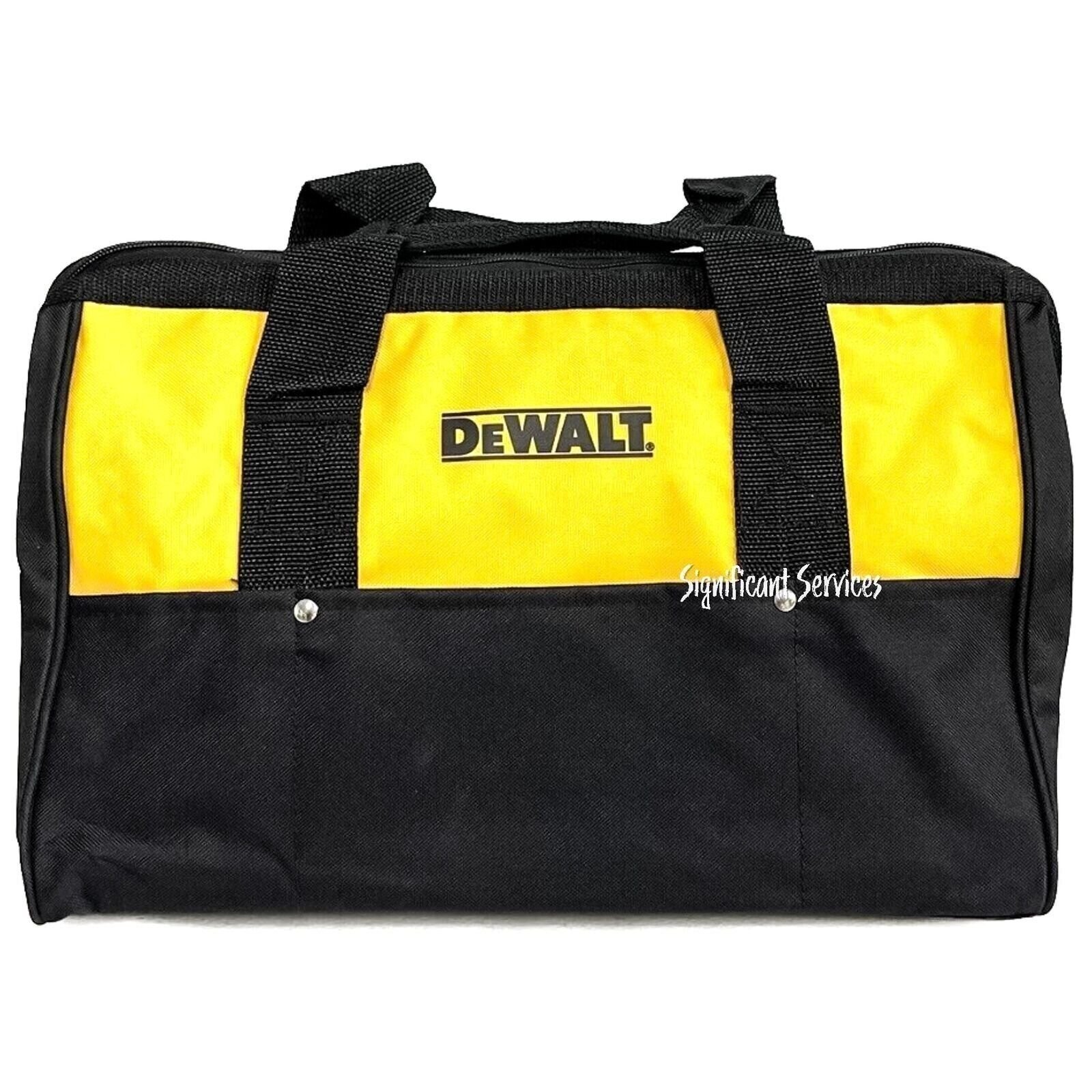 DeWALT 12″ Heavy Duty 20V Rails Contractor Storage Carry Case Drill Tool Ba
