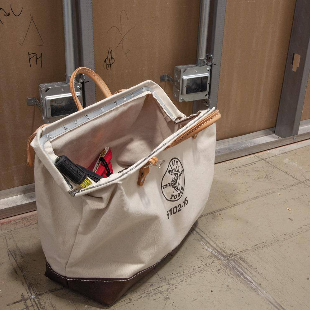 18 In. Canvas Tool Bag