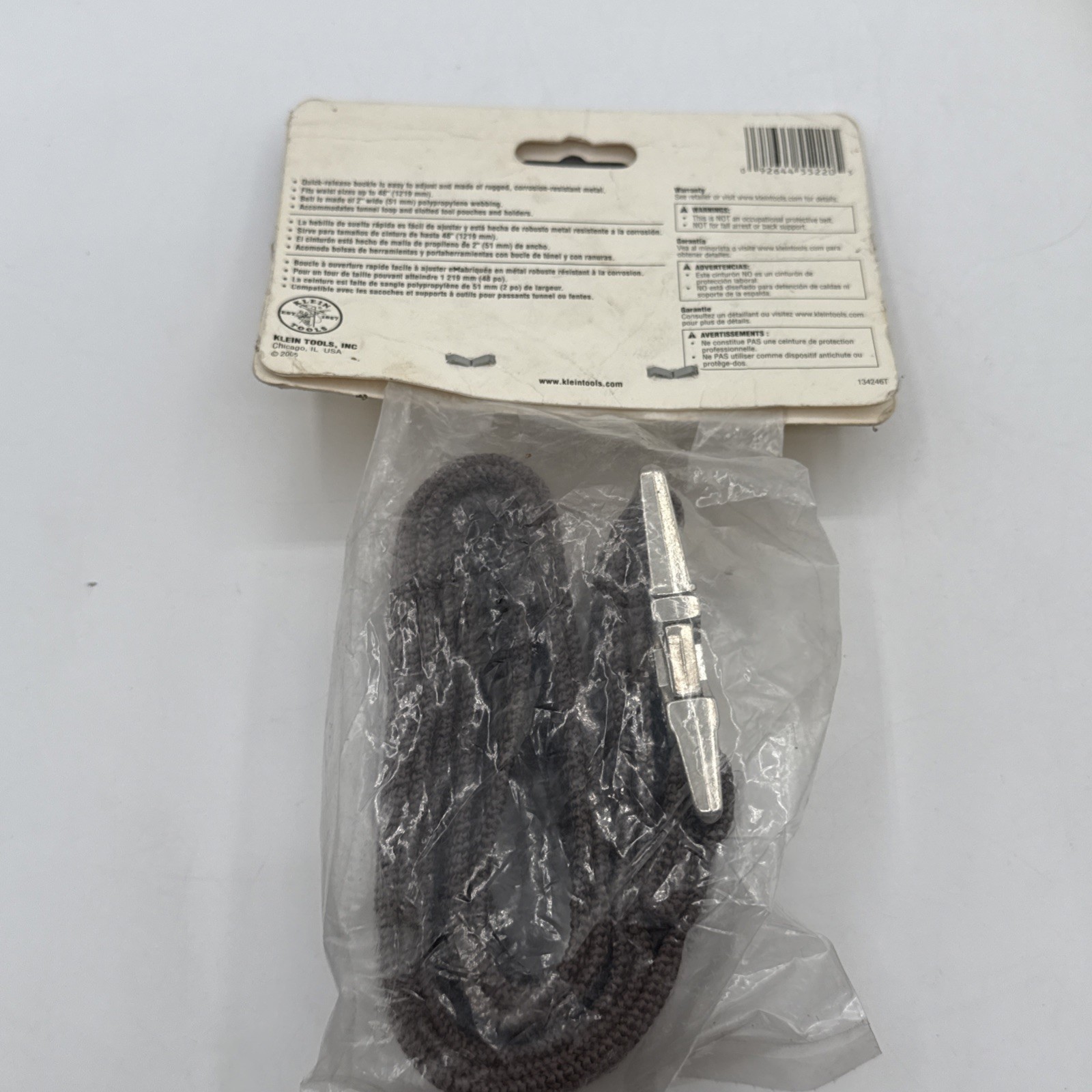 Klein Tools 5164 Leather Tool Pouch with New Adjustable Web Belt