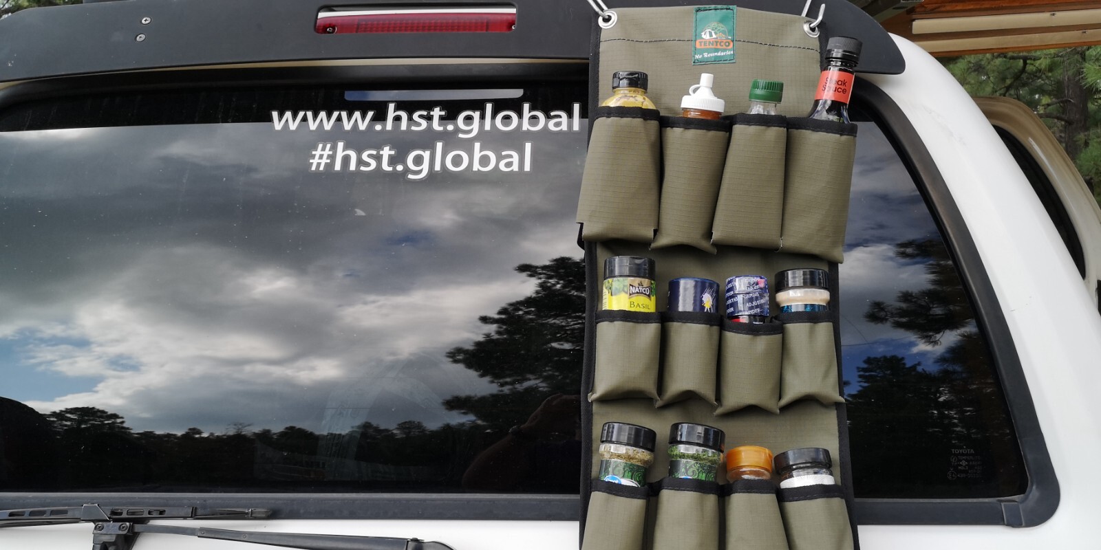 Canvas Spice Rack camping picnic overland vanlife 4×4