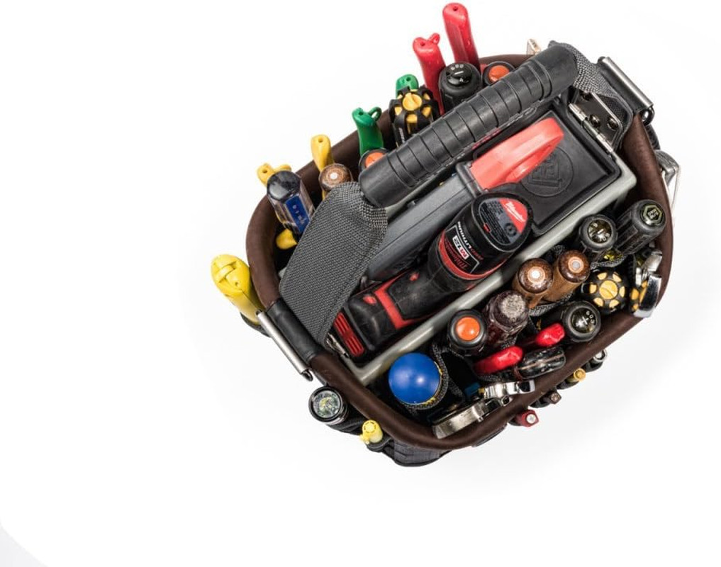 Veto Pro Pac Tech OT-MC Open Top Tool Bag | 28 Pockets | Waterproof Base